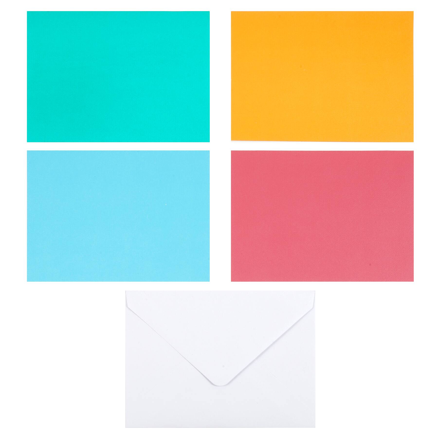 Solid Rainbow Cards & Envelopes by Recollections™, 5" x 7"