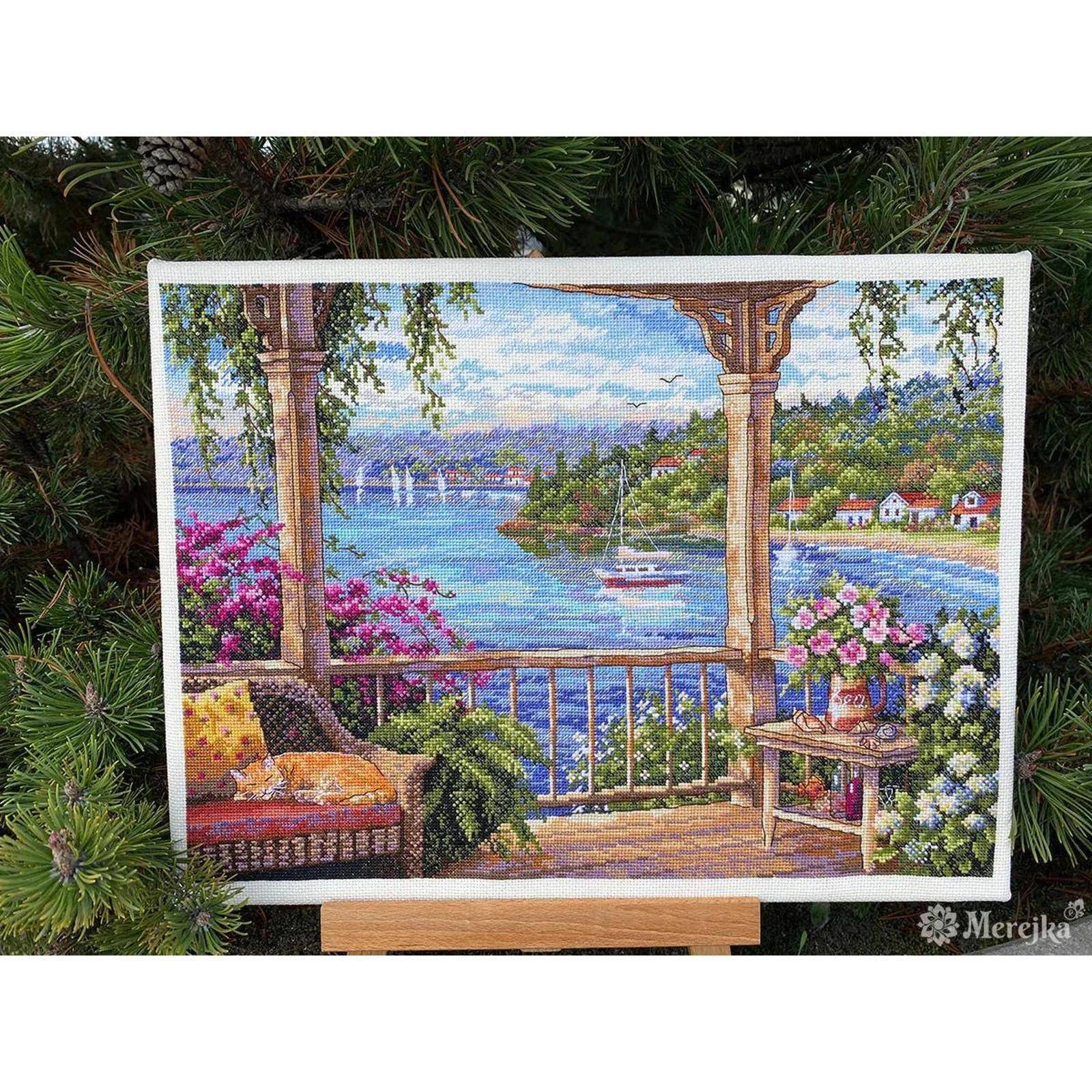 Merejka® Tranquility Counted Cross Stitch Kit