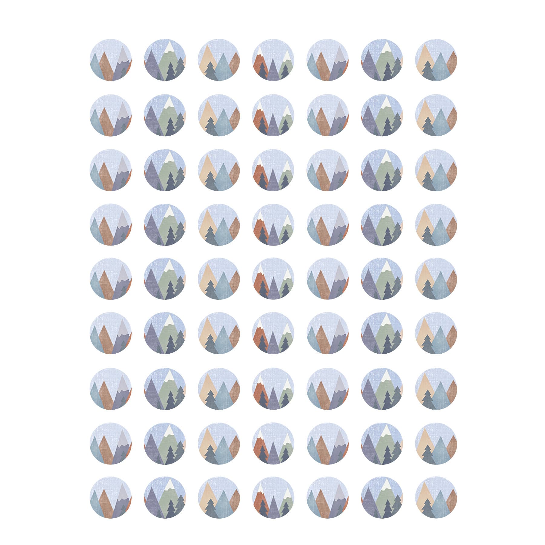 Teacher Created Resources® Moving Mountains Mini Stickers, 6 Packs of 378