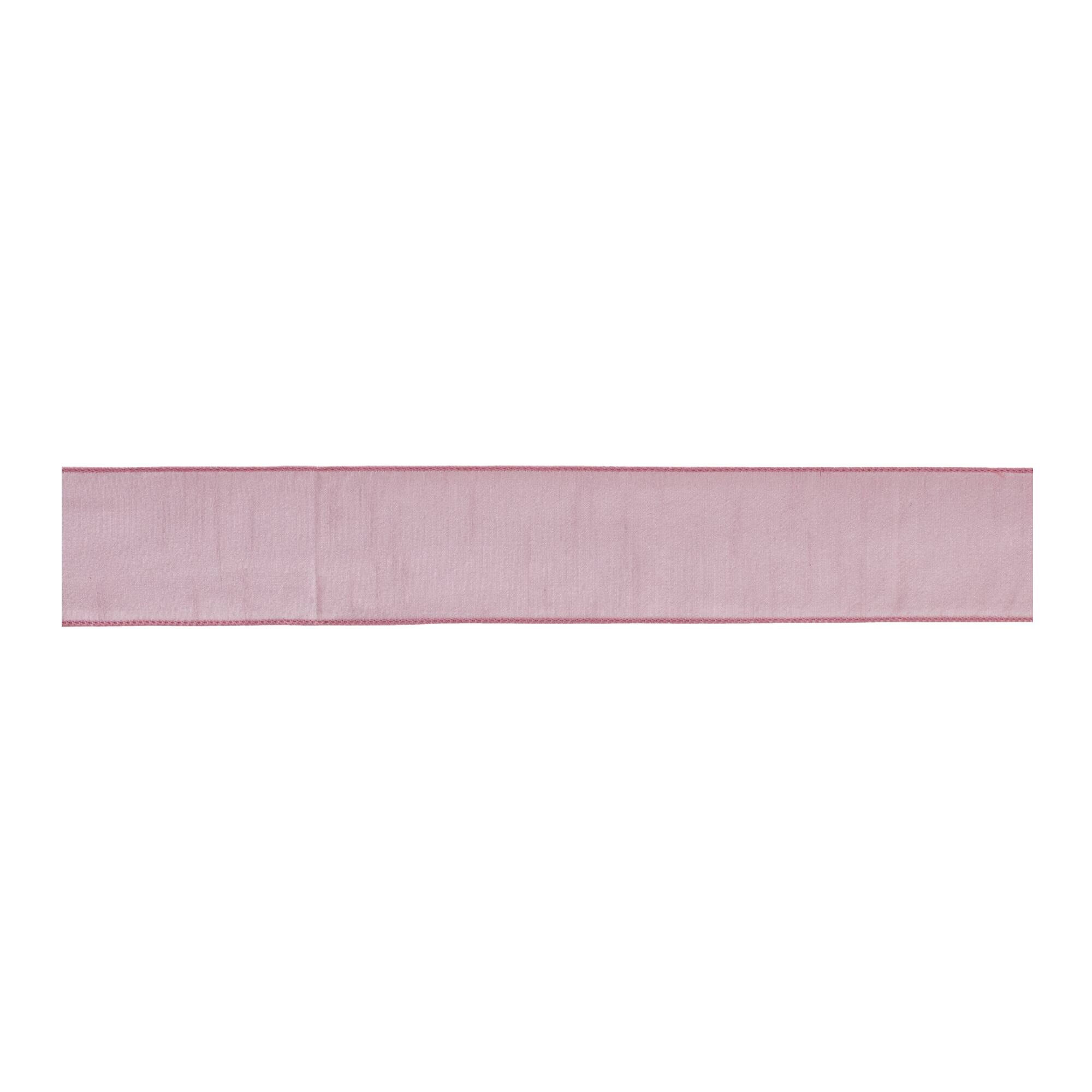 2.5" x 10yd. Blush Pink Wired Ribbon, 2ct.
