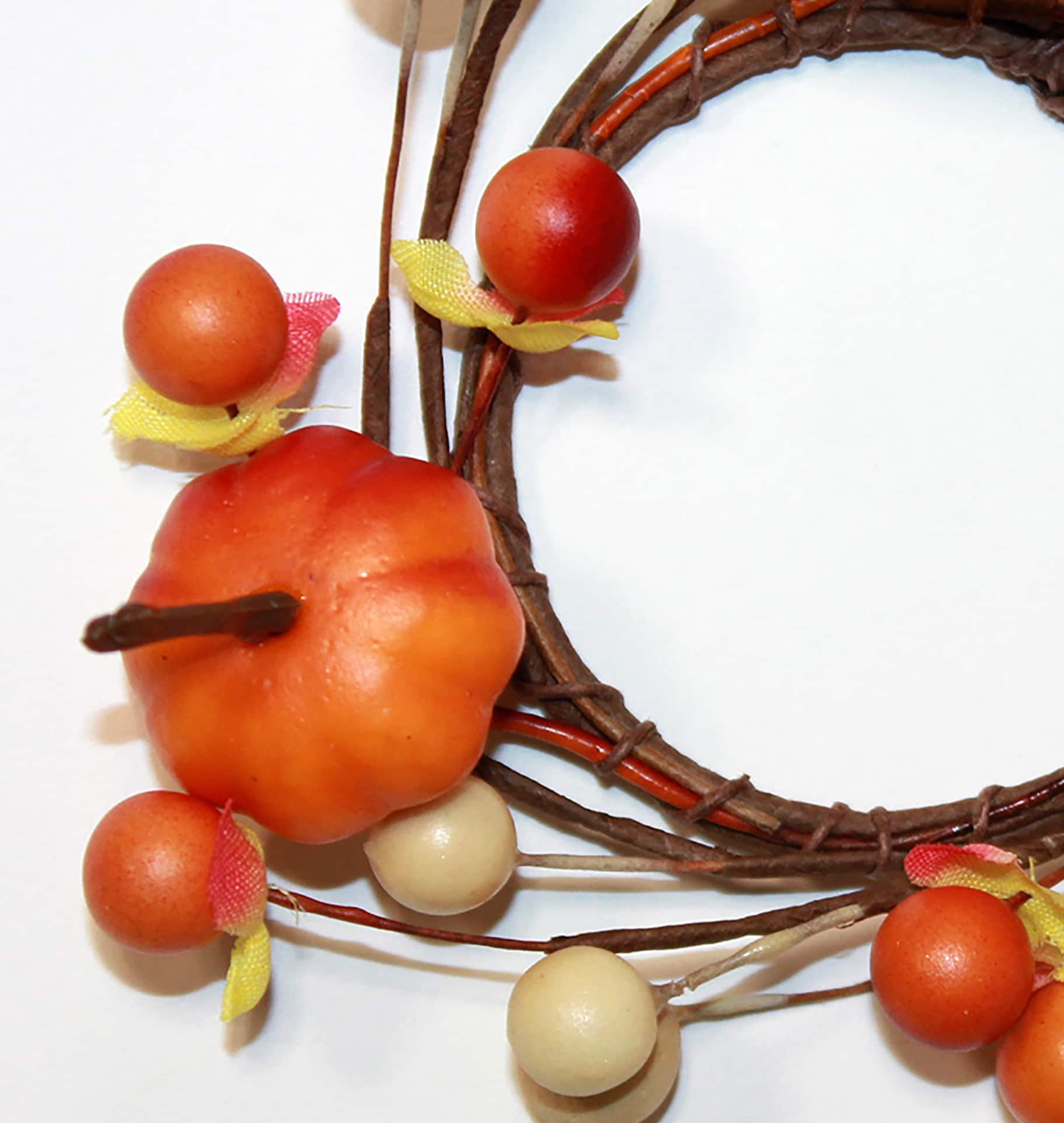 4.5" Mini Pumpkin Votive Candle Rings, 6ct.