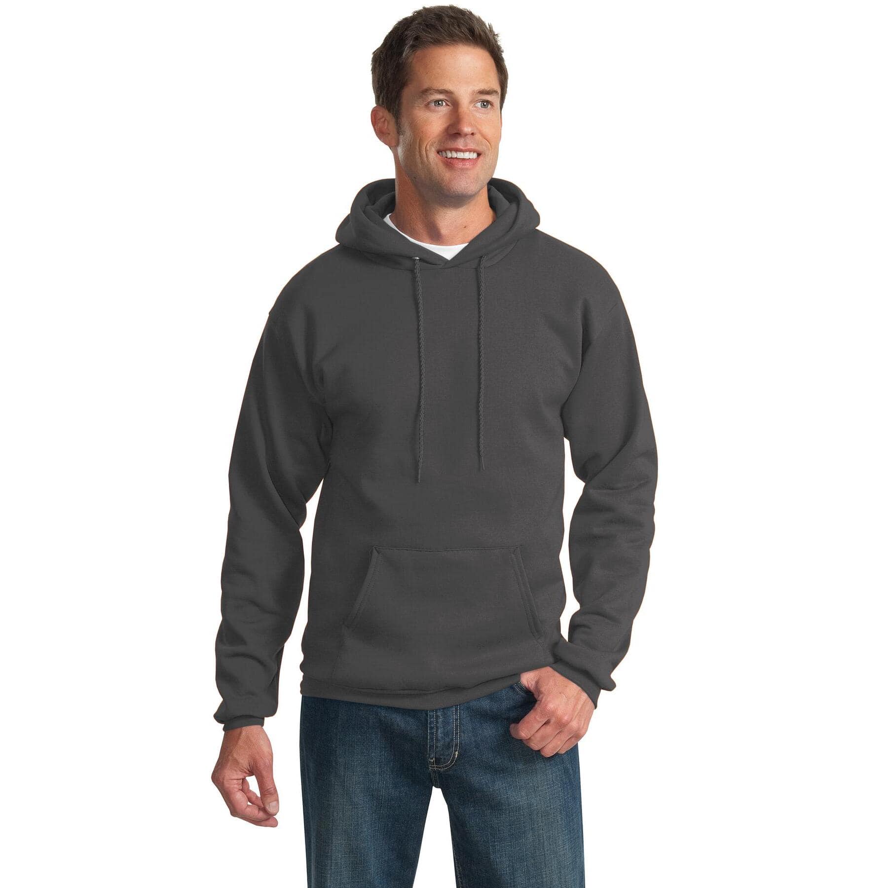 Port & Company® Neutrals Essential Fleece Pullover Hooded Sweatshirt