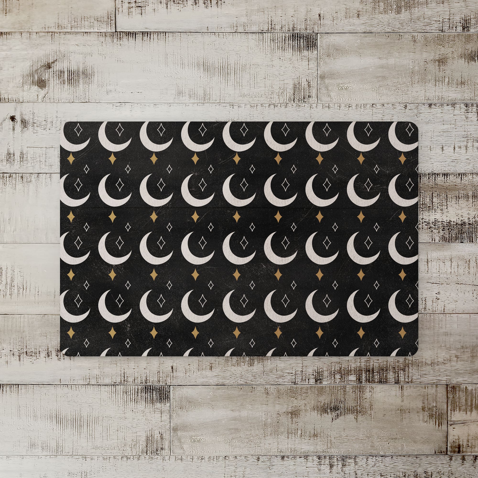 Twinkle Moon Stars 1 27" x 18" Floor Mat