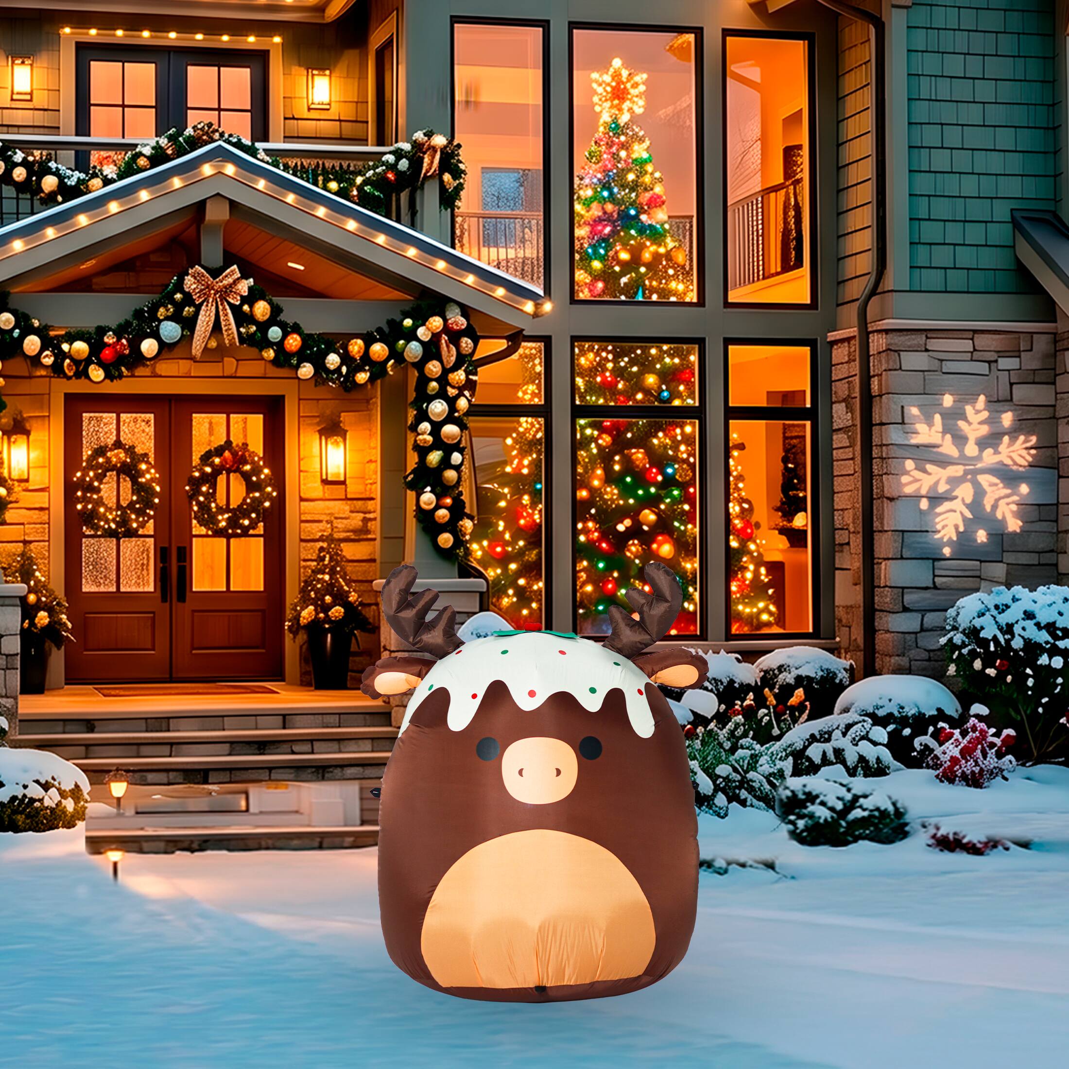 A Holiday Company 3.5ft. Inflatable Squishmallows Maurice the Moose