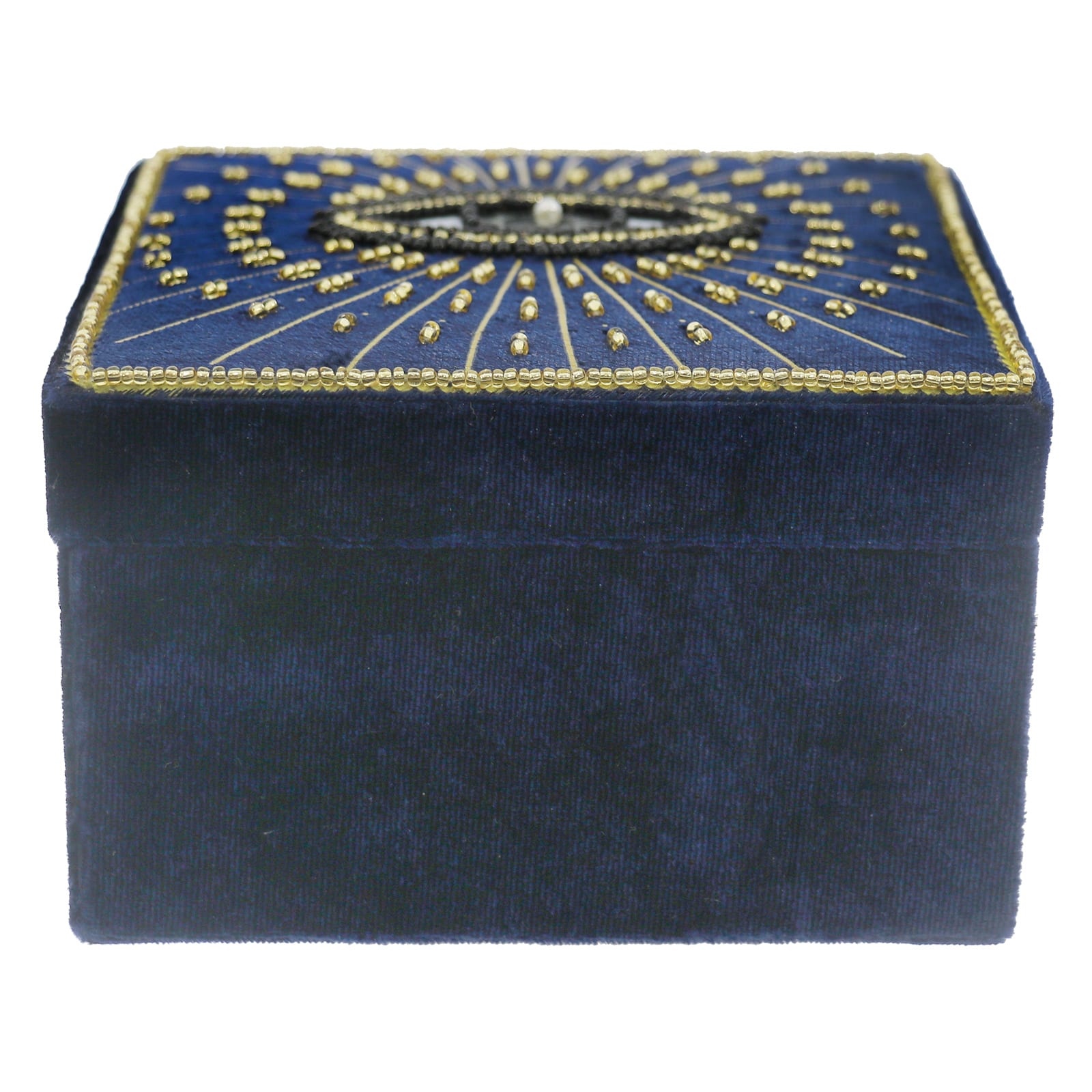 5" Navy Celestial Eye Box Tabletop Décor by Ashland®
