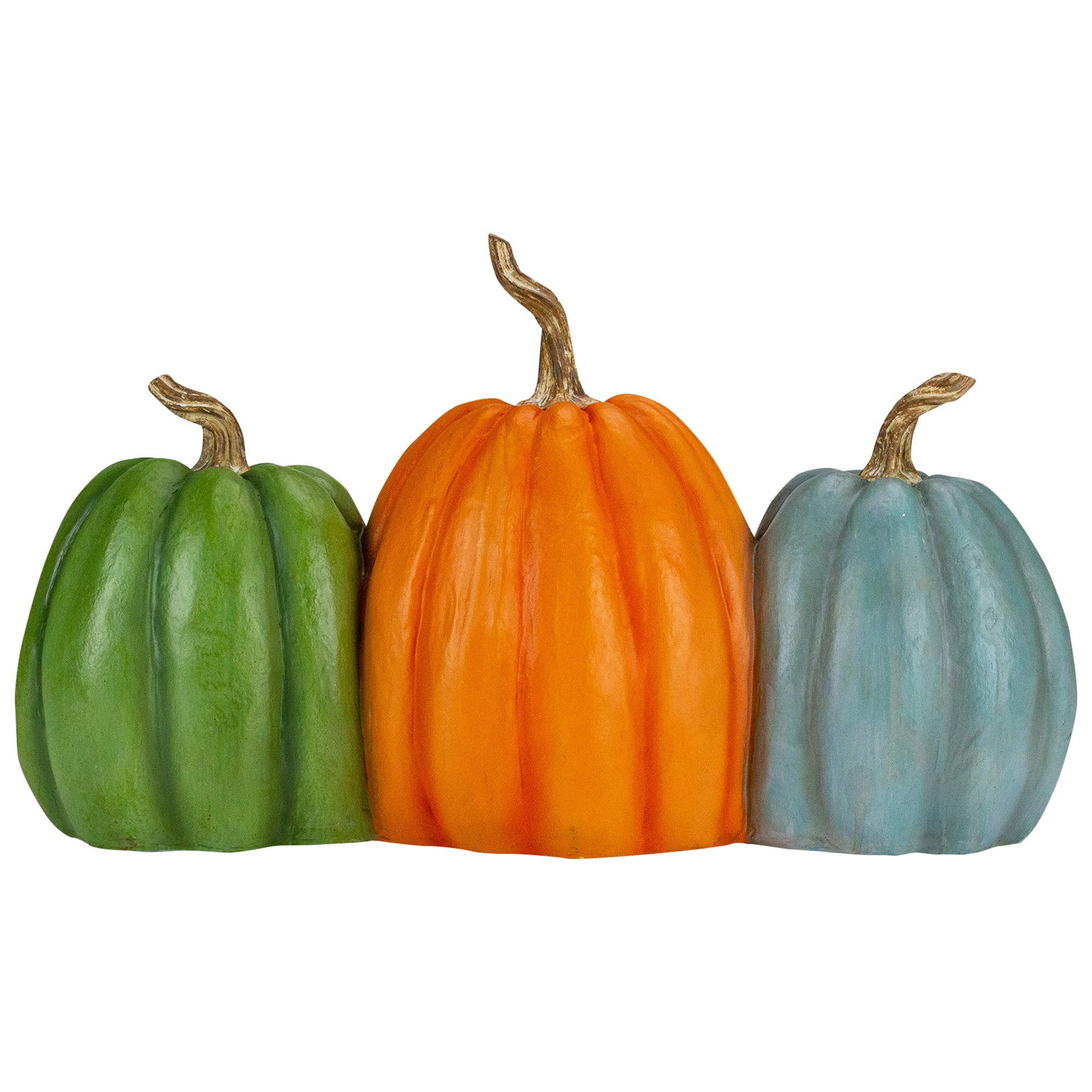 Pumpkin Trio Happy Fall Y'all Autumn Harvest Sign