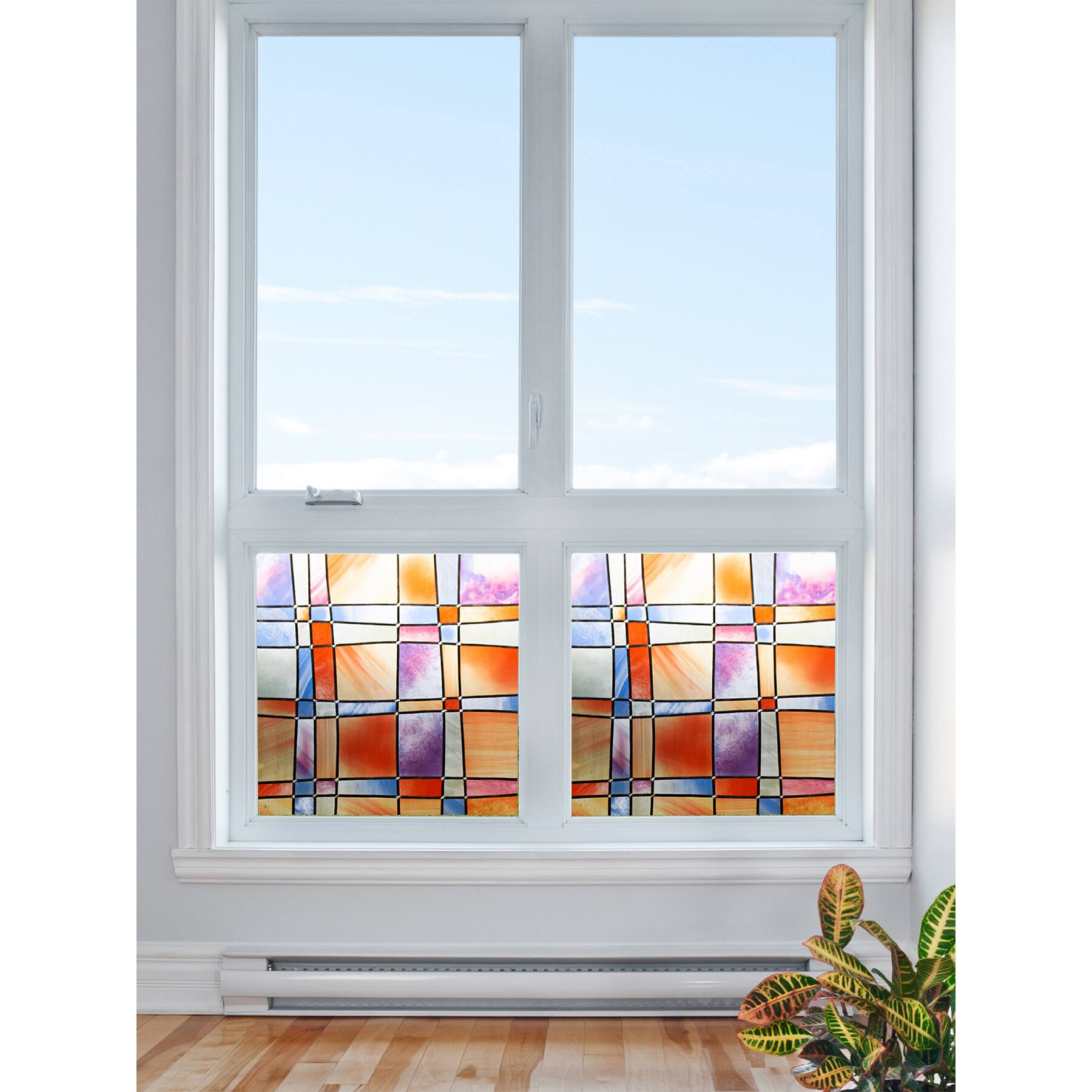 Fablon Barcelona Self Adhesive Window Film