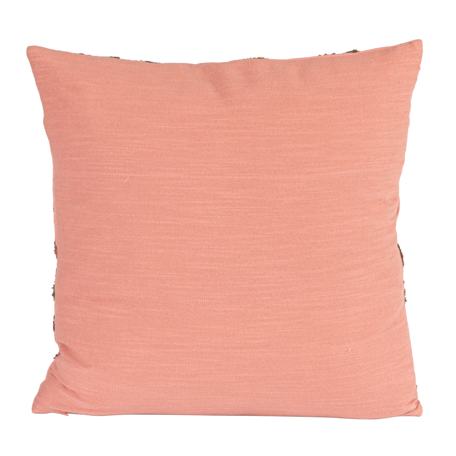 Hello Honey® 20" Tiger & Flowers Embroidered Accent Pillow