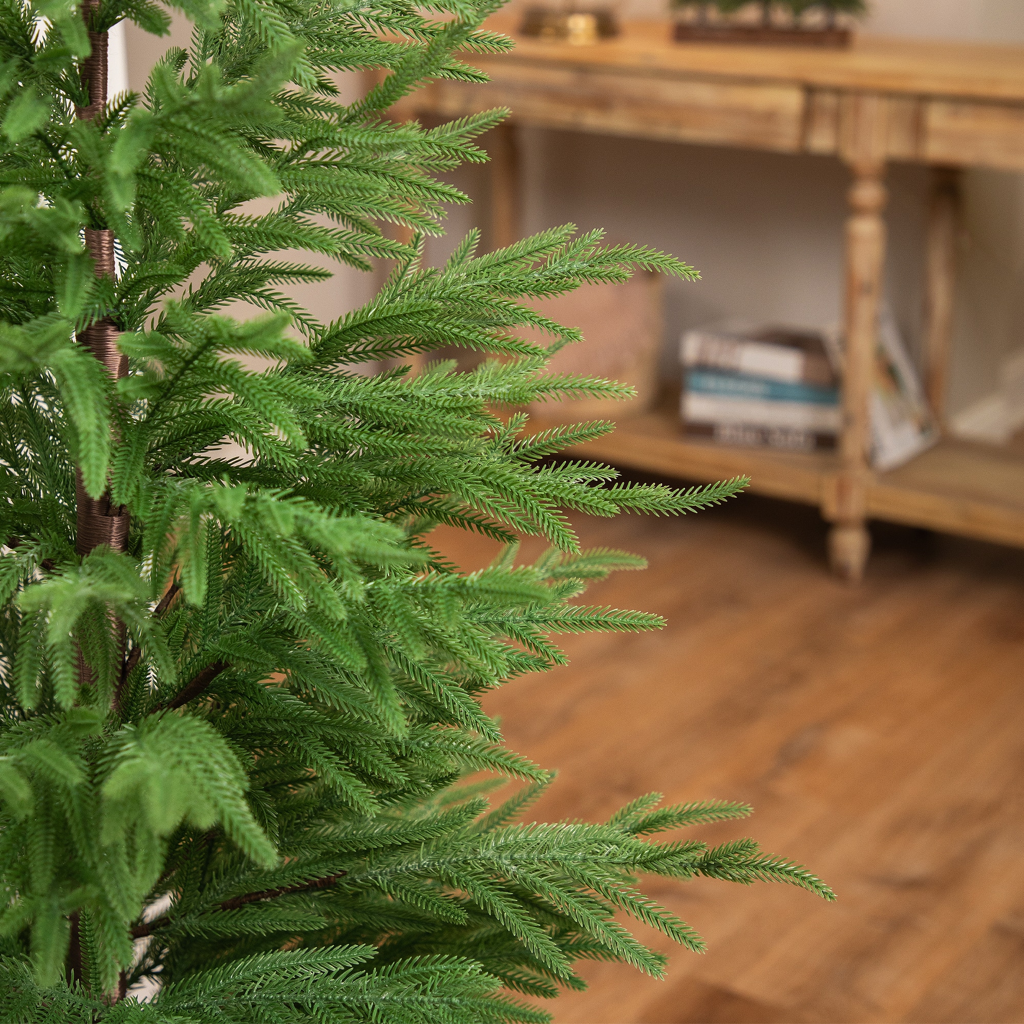 Northlight 6ft. Unlit Medium Norfolk Pine Artificial Potted Christmas Tree