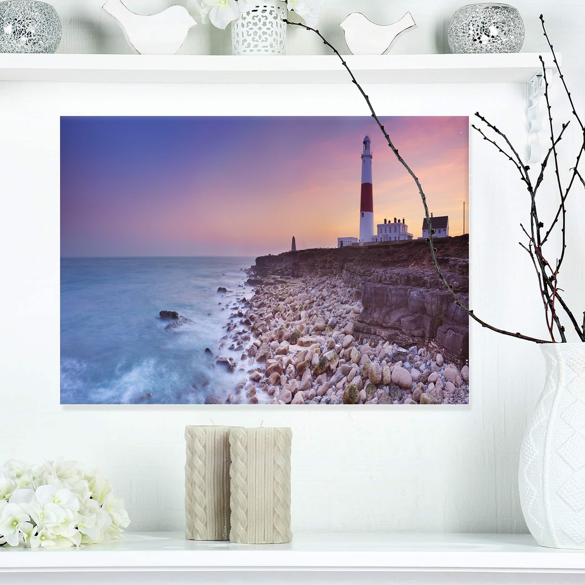 Designart - Portland Bill Lighthouse in Dorset