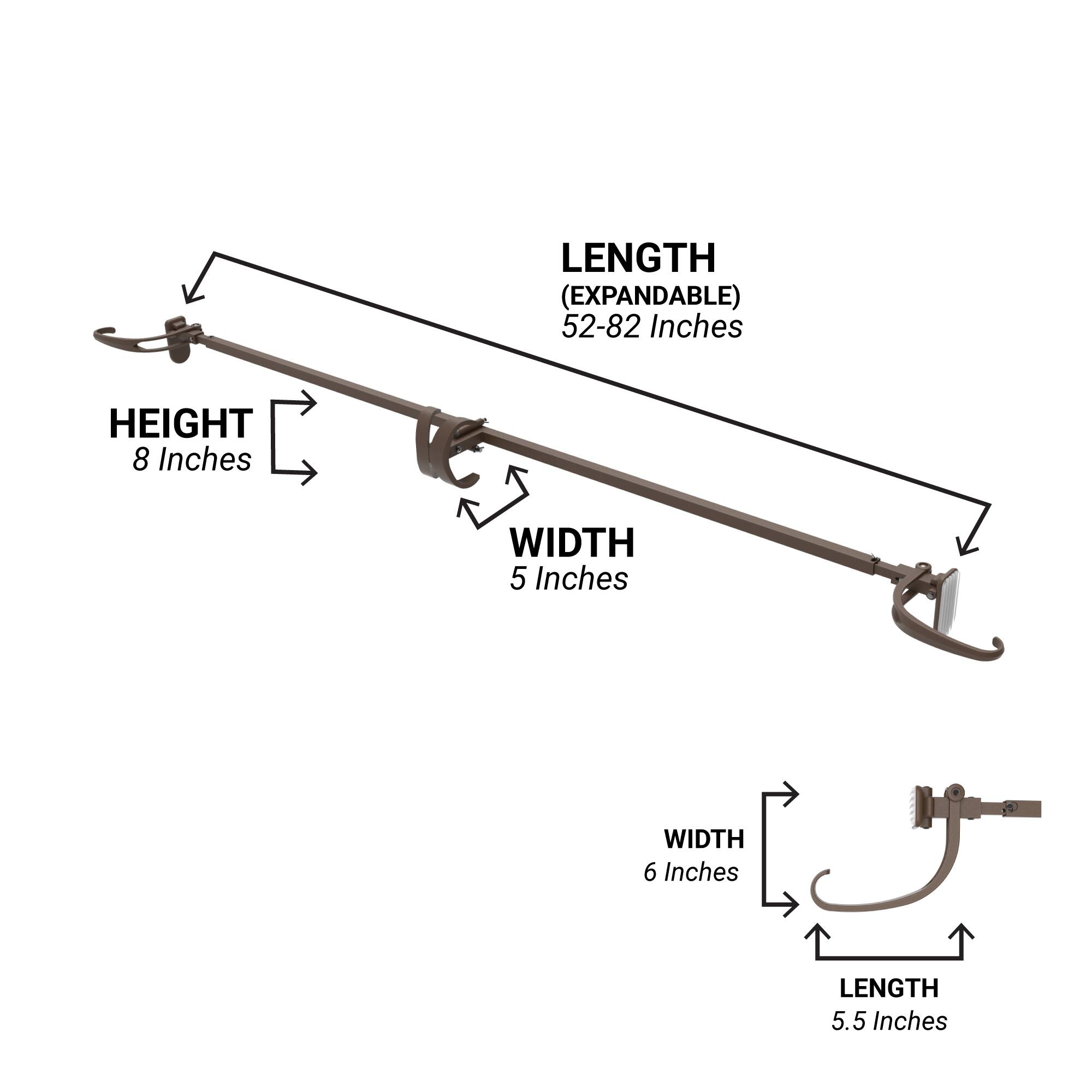 Village Lighting Brown Double Door Garland Hanger
