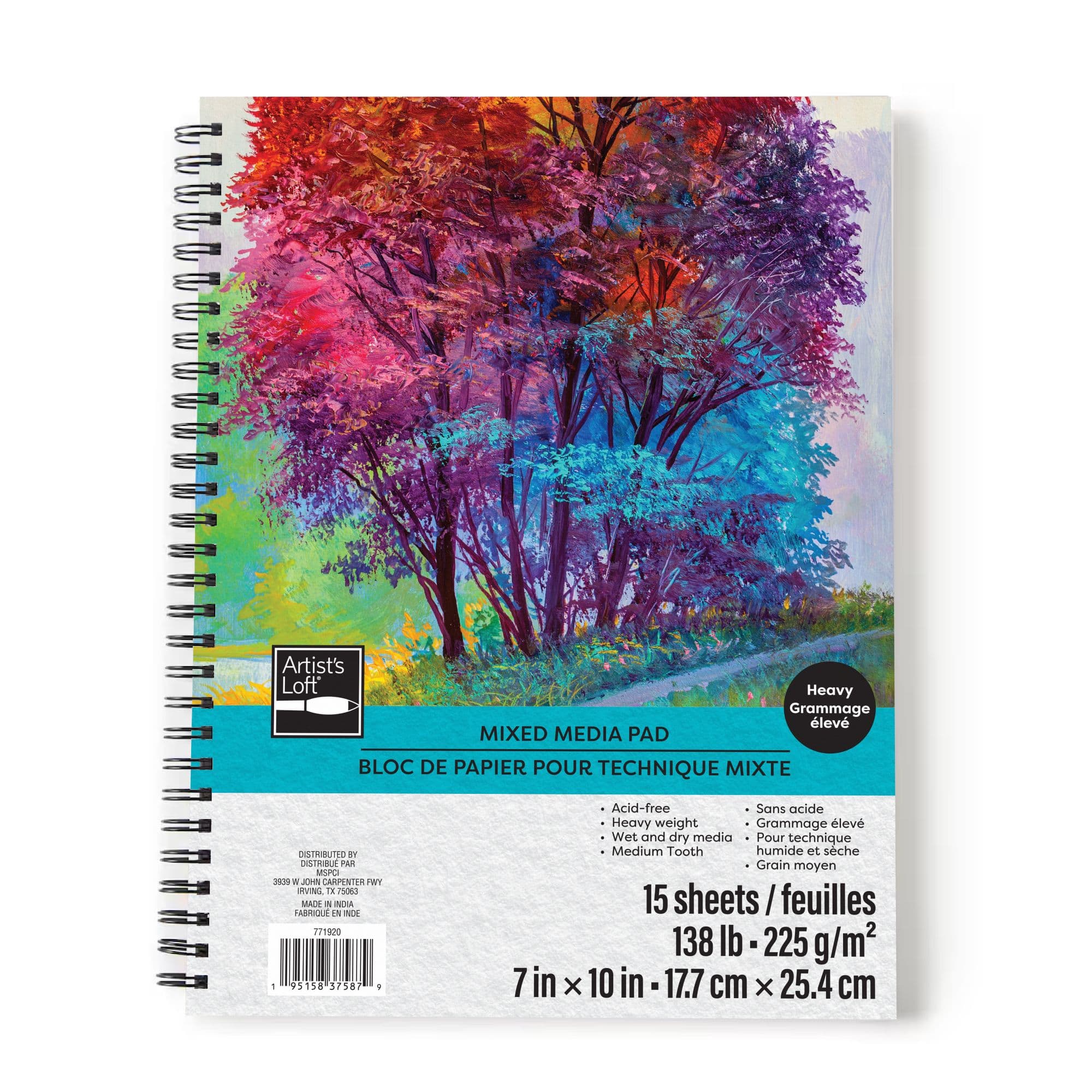 6 Pack: Heavy Weight Mixed Media Pad by Artist's Loft®