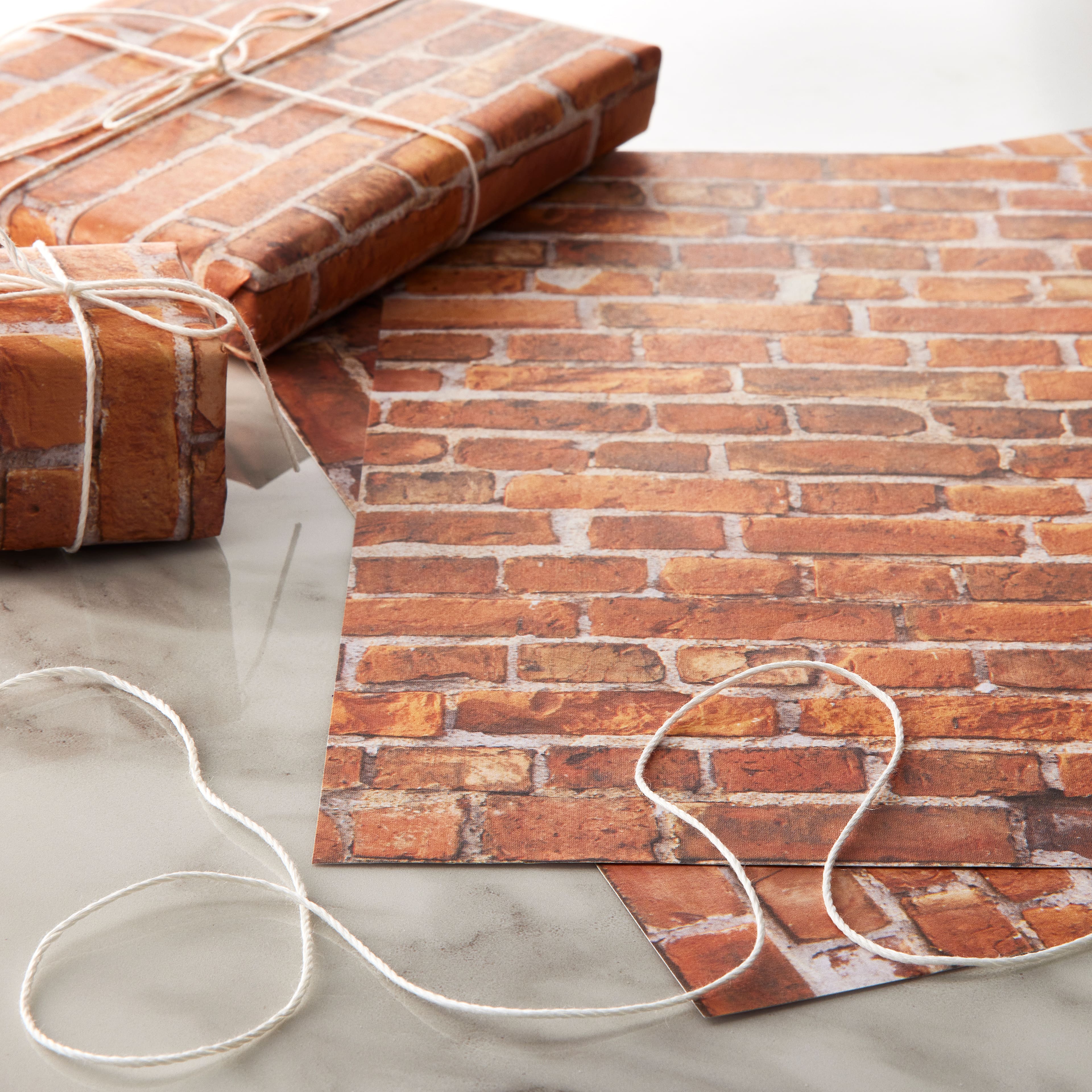 48 Pack: Red Brick Paper by Recollections™, 12" x 12"