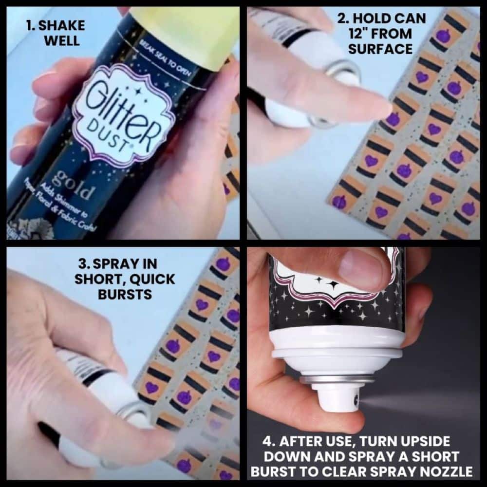 Glitter Dust Ultra Fine Glitter Spray