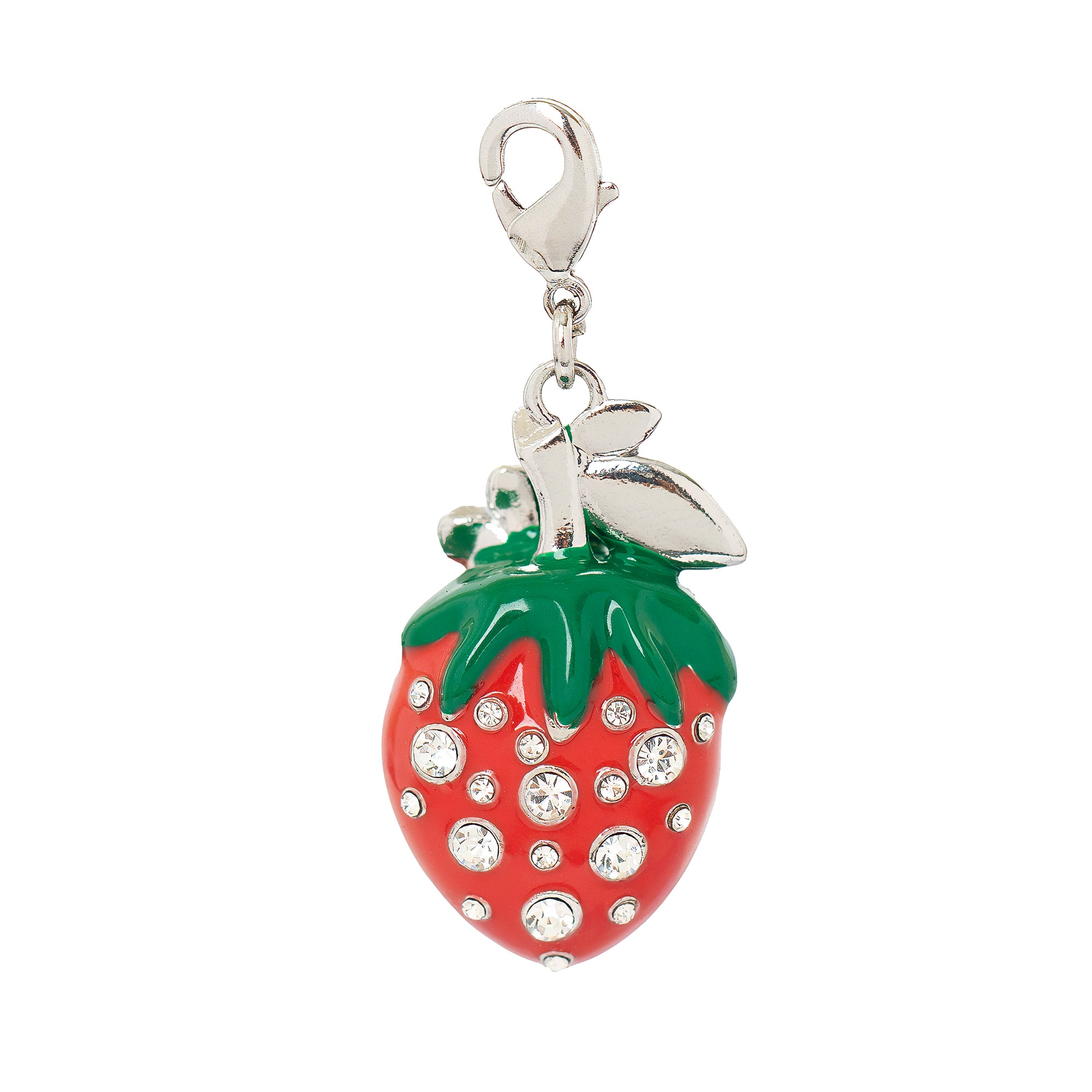 Strawberry Austrian Crystal Charm by Bead Landing™