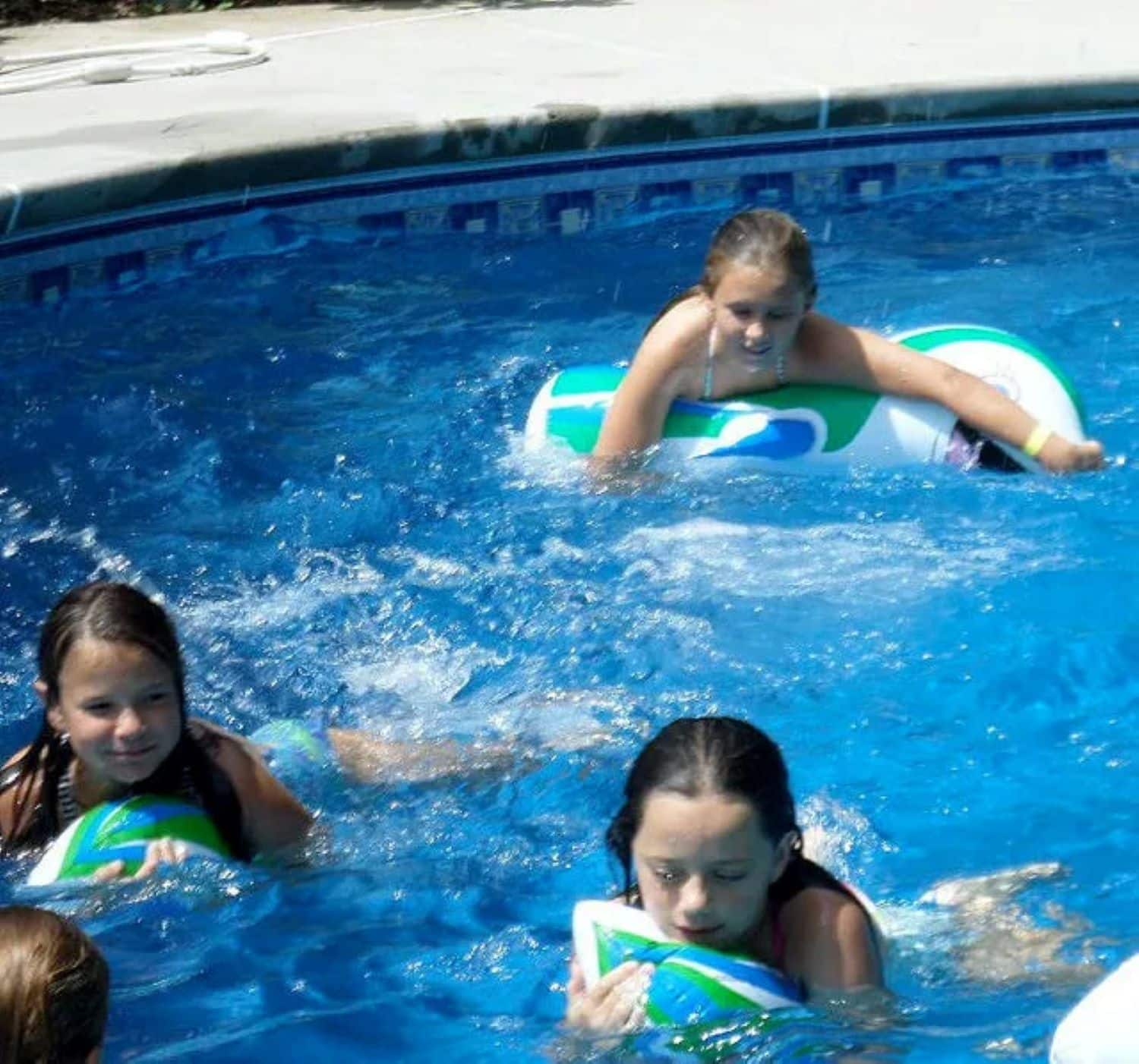Pool Central 5ft. Inflatable Pineapple Kiddie Swimming Pool