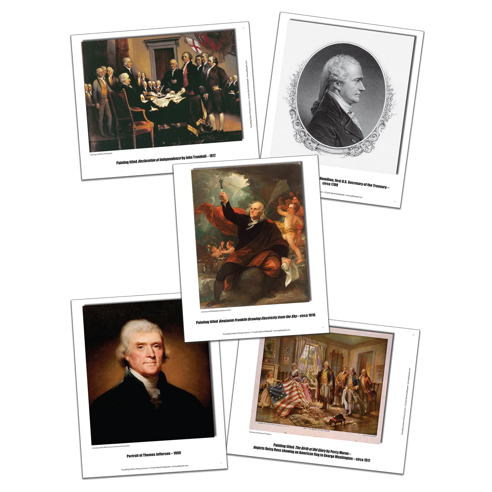 Gallopade Primary Sources, Founding Fathers
