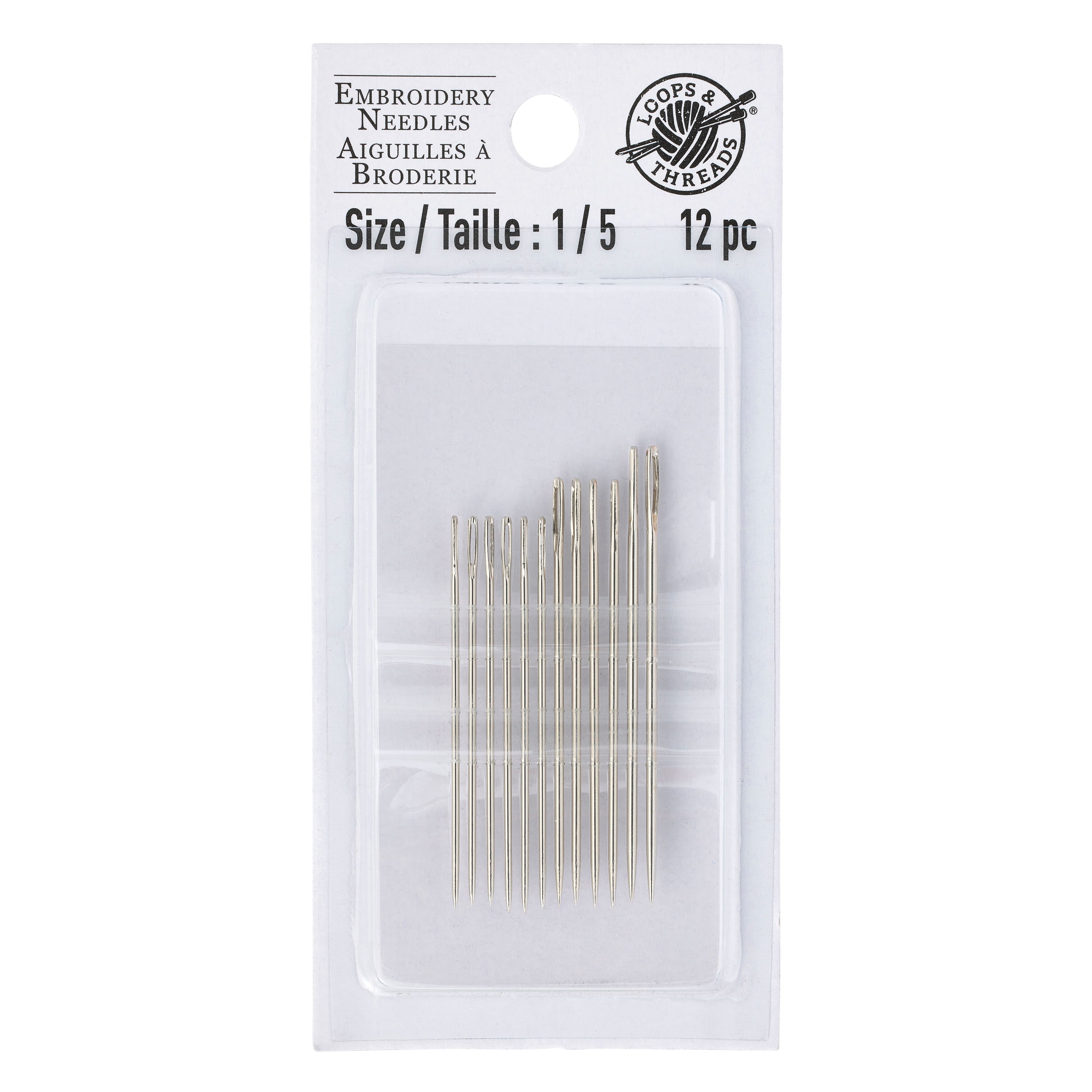 Loops & Threads™ Embroidery Needles