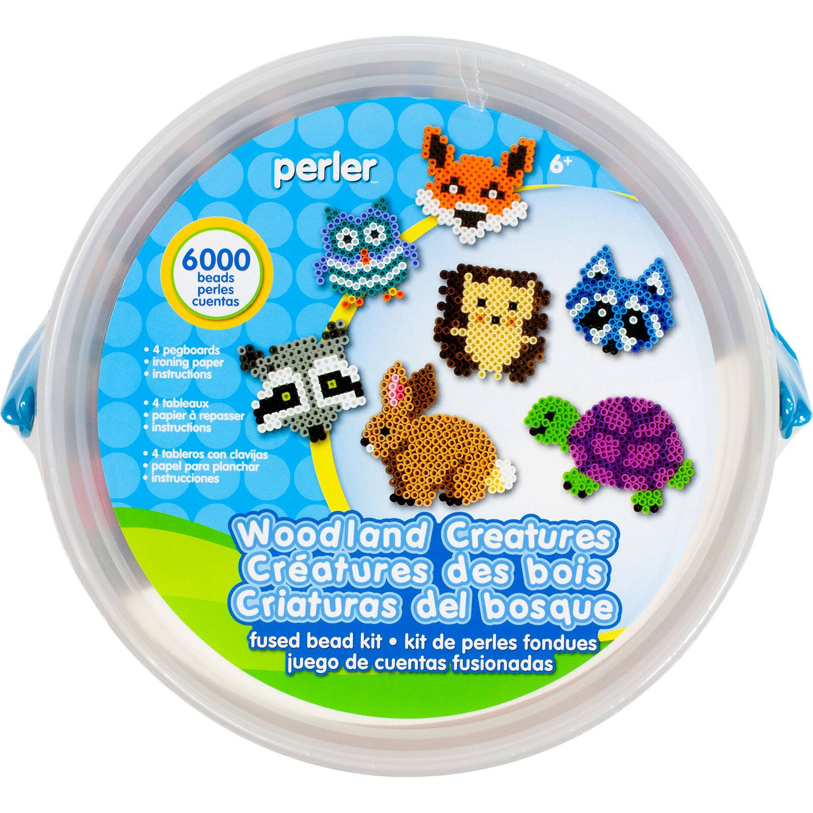 8 Pack: Perler™ Woodland Creatures Fuse Bead Kit