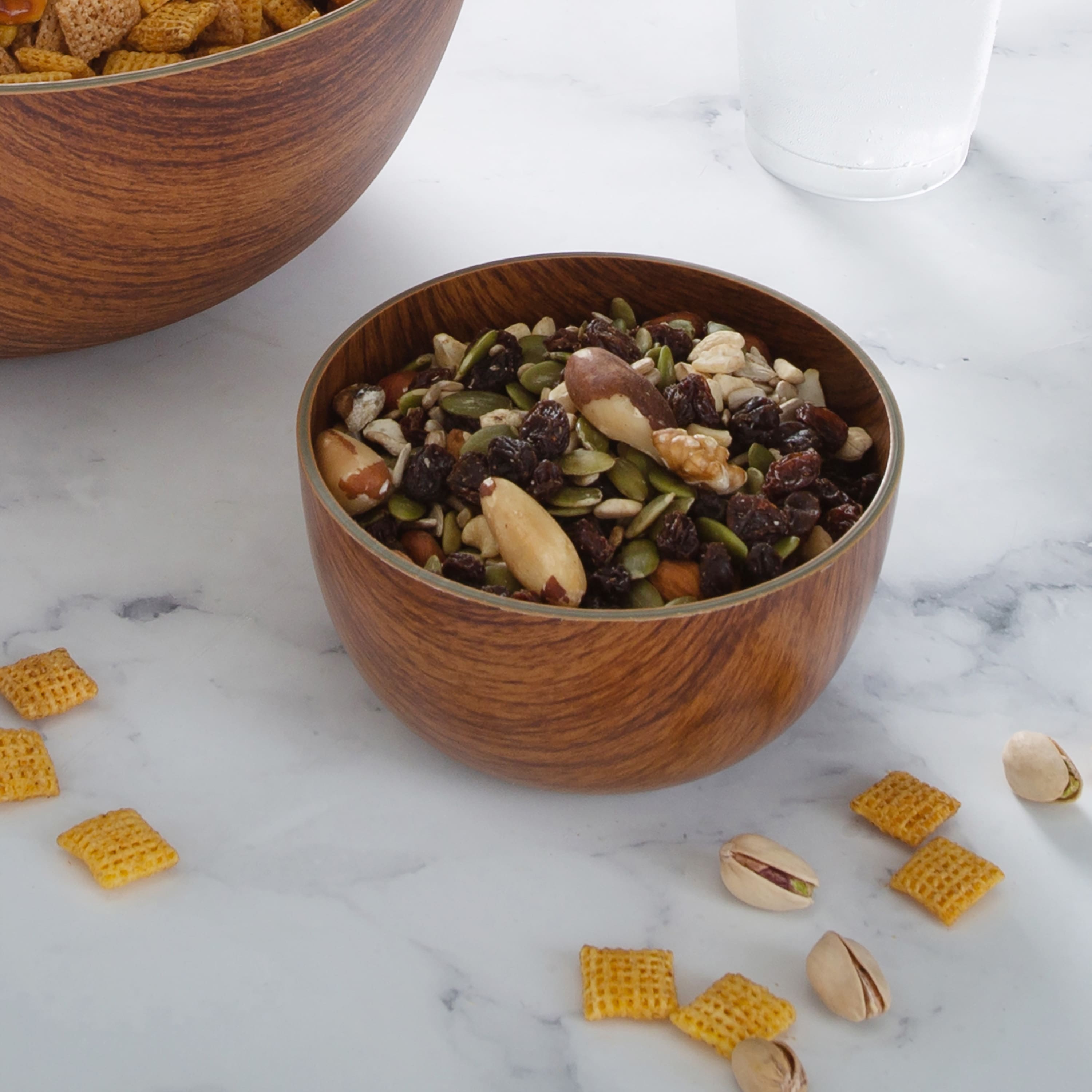 Luxe Party Mahogany Collection Small 5" Round Serving Bowl
