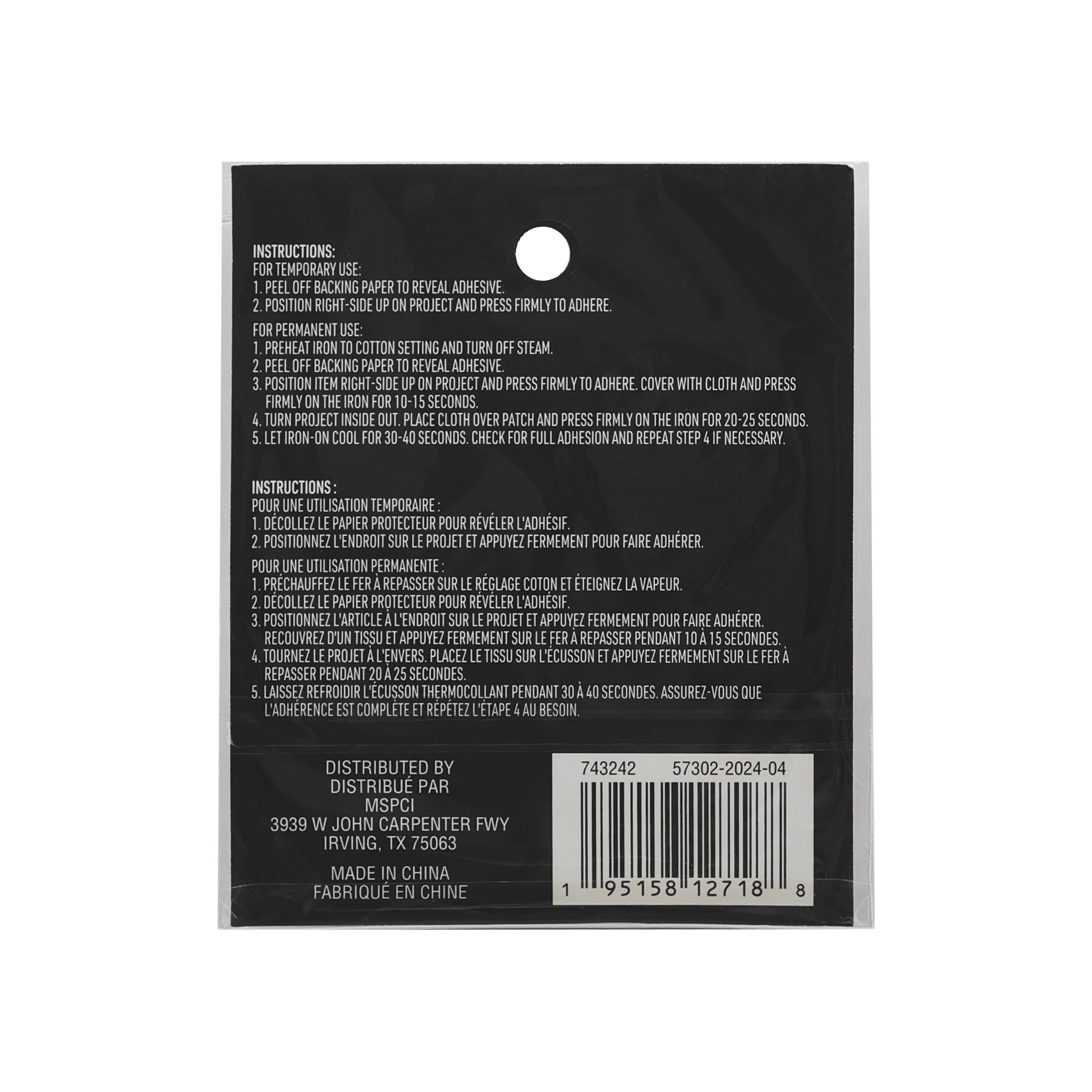 Glitter Heart Iron On Patches, 3ct. by Make Market®