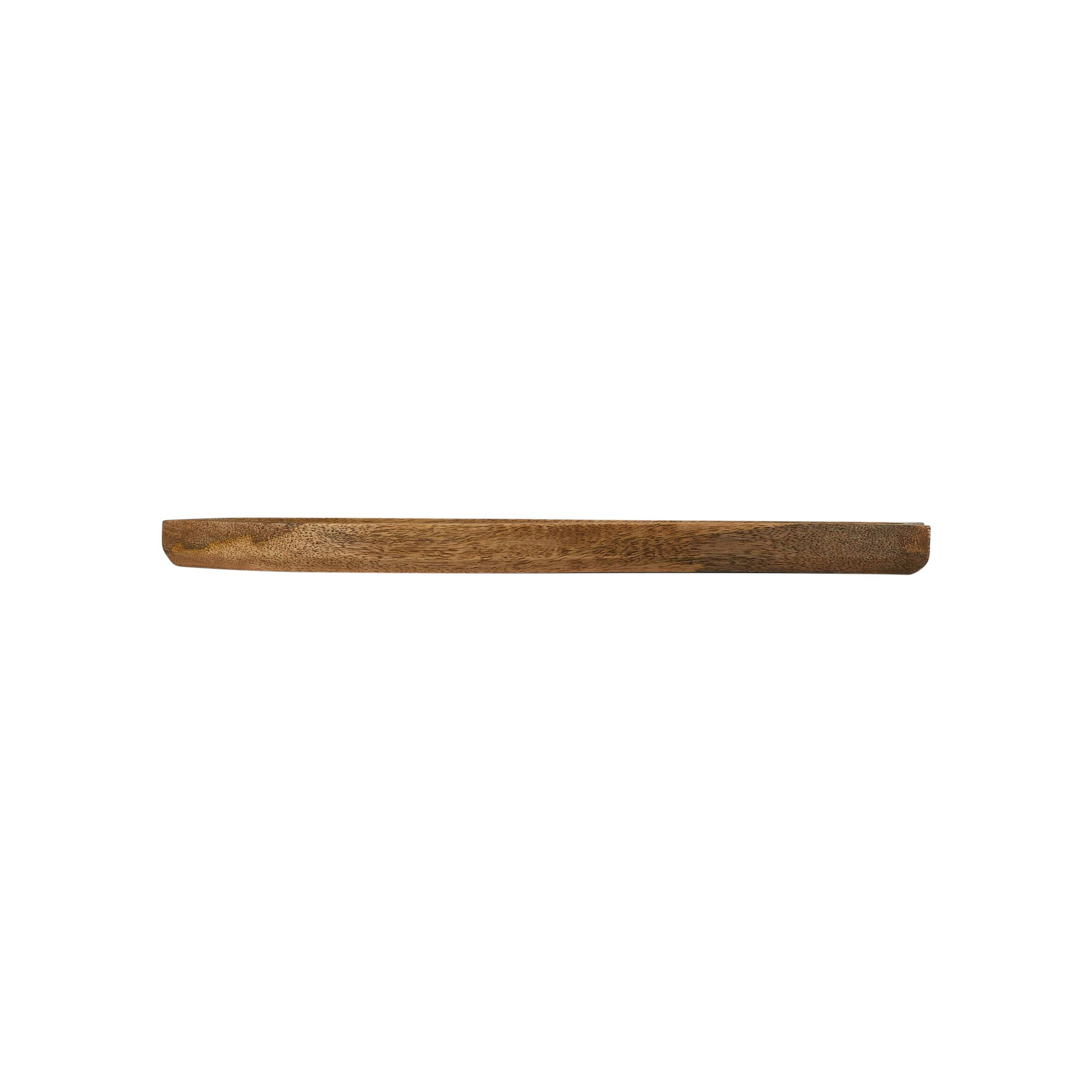 Hello Honey® 15.5" Natural Carved Wood Fish Shaped Plate