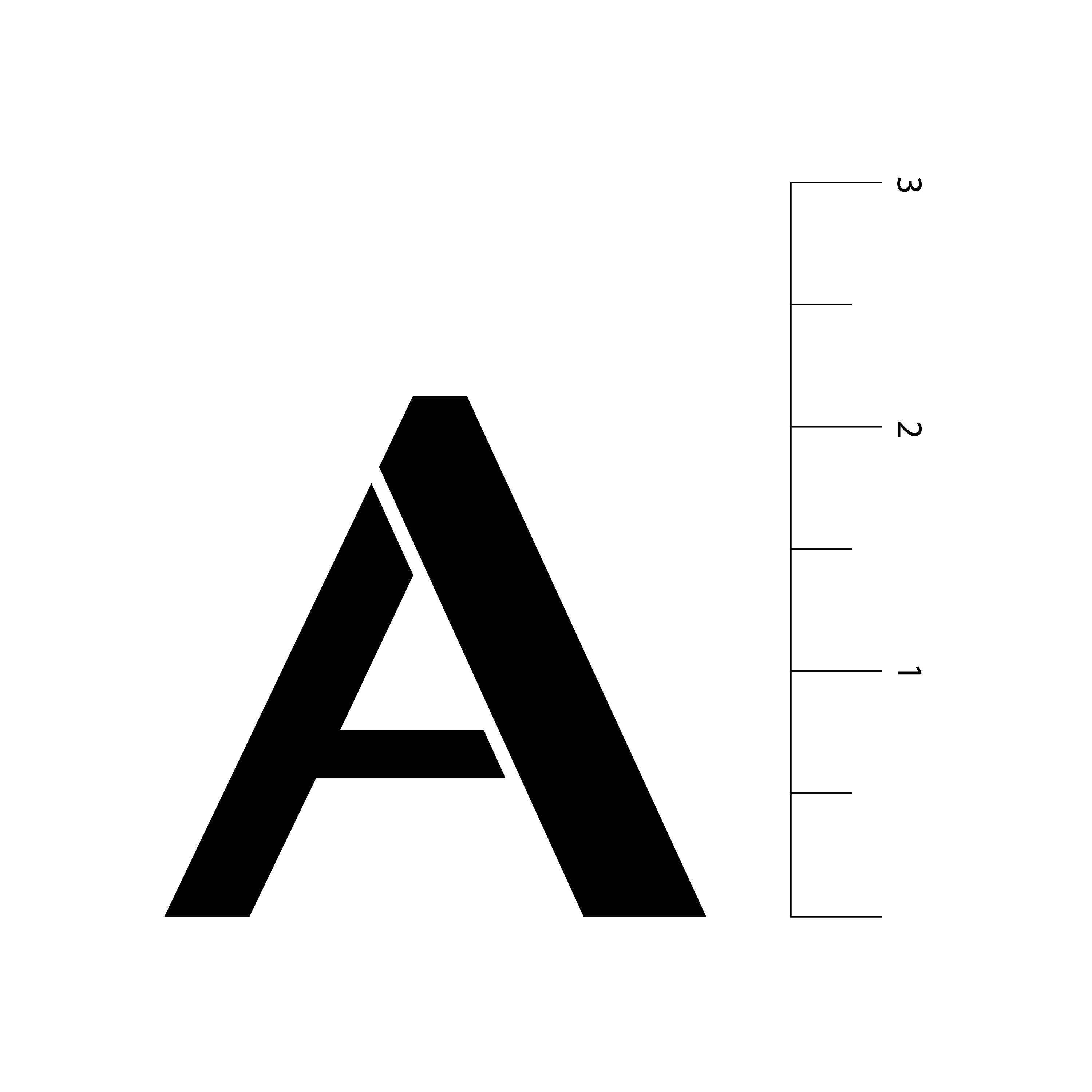 2" Modern Sans Serif Alphabet Stencils by Craft Smart®