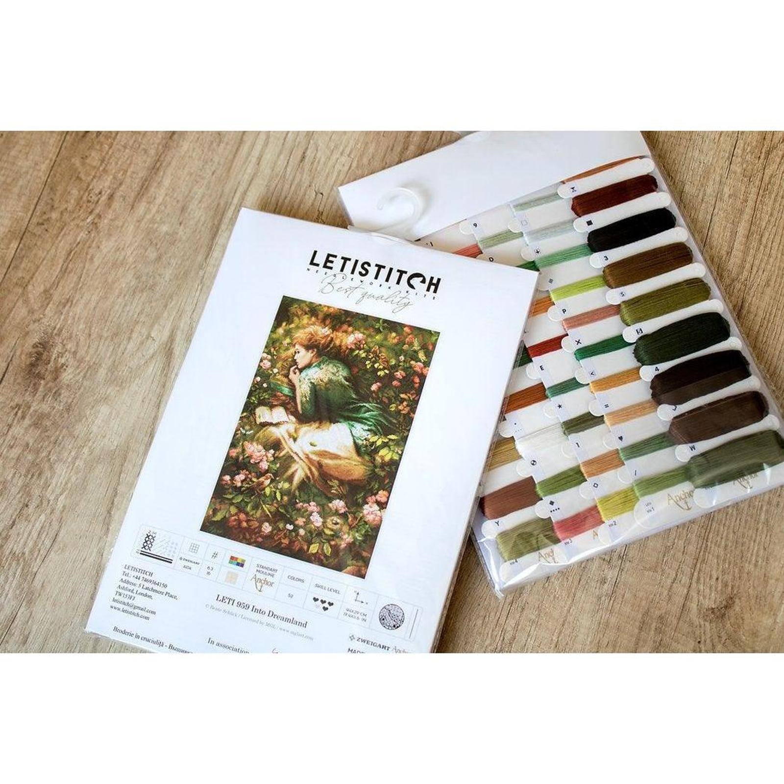 Letistitch Into Dreamland Counted Cross Stitch Kit