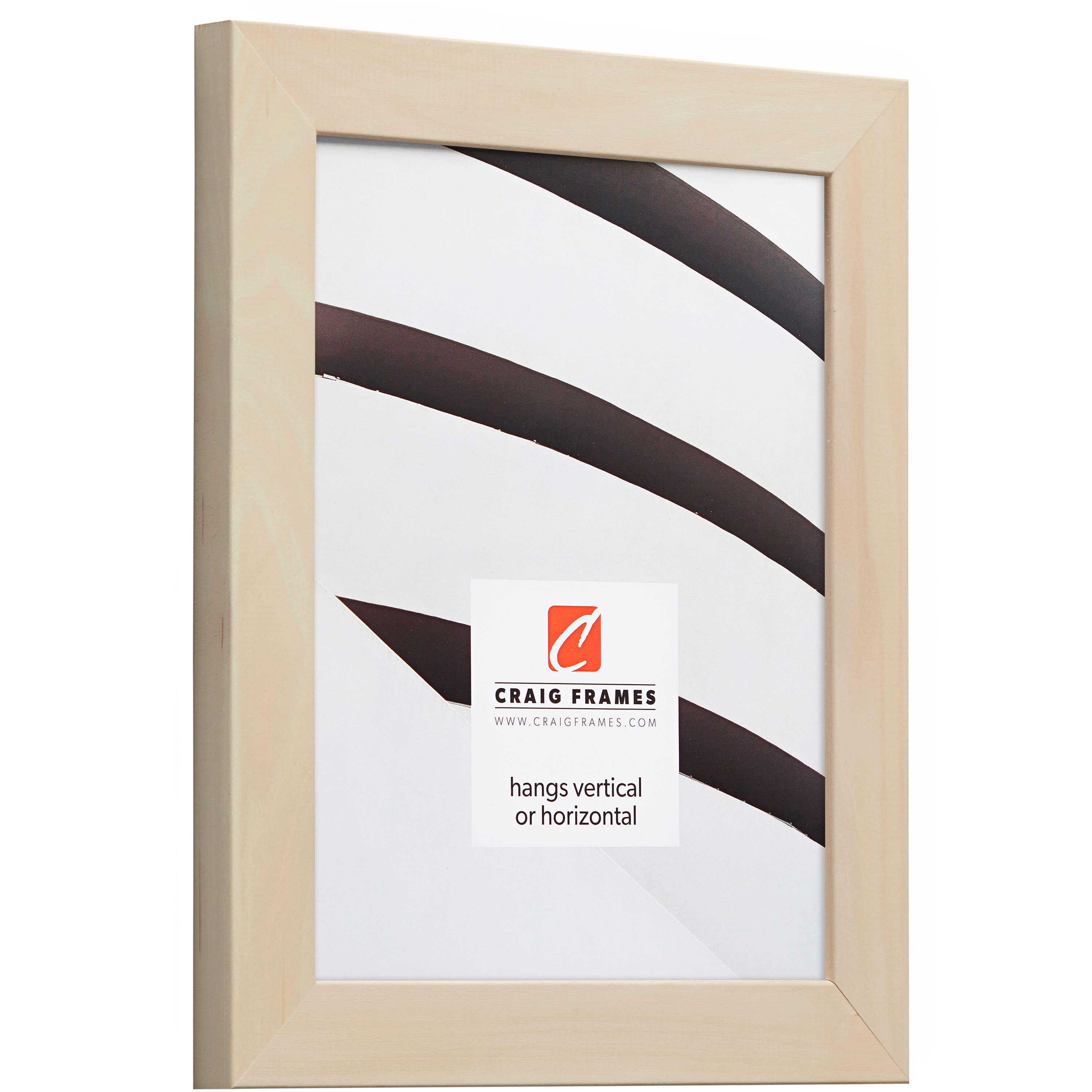 Craig Frames Basswood 125 Unfinished DIY Picture Frame
