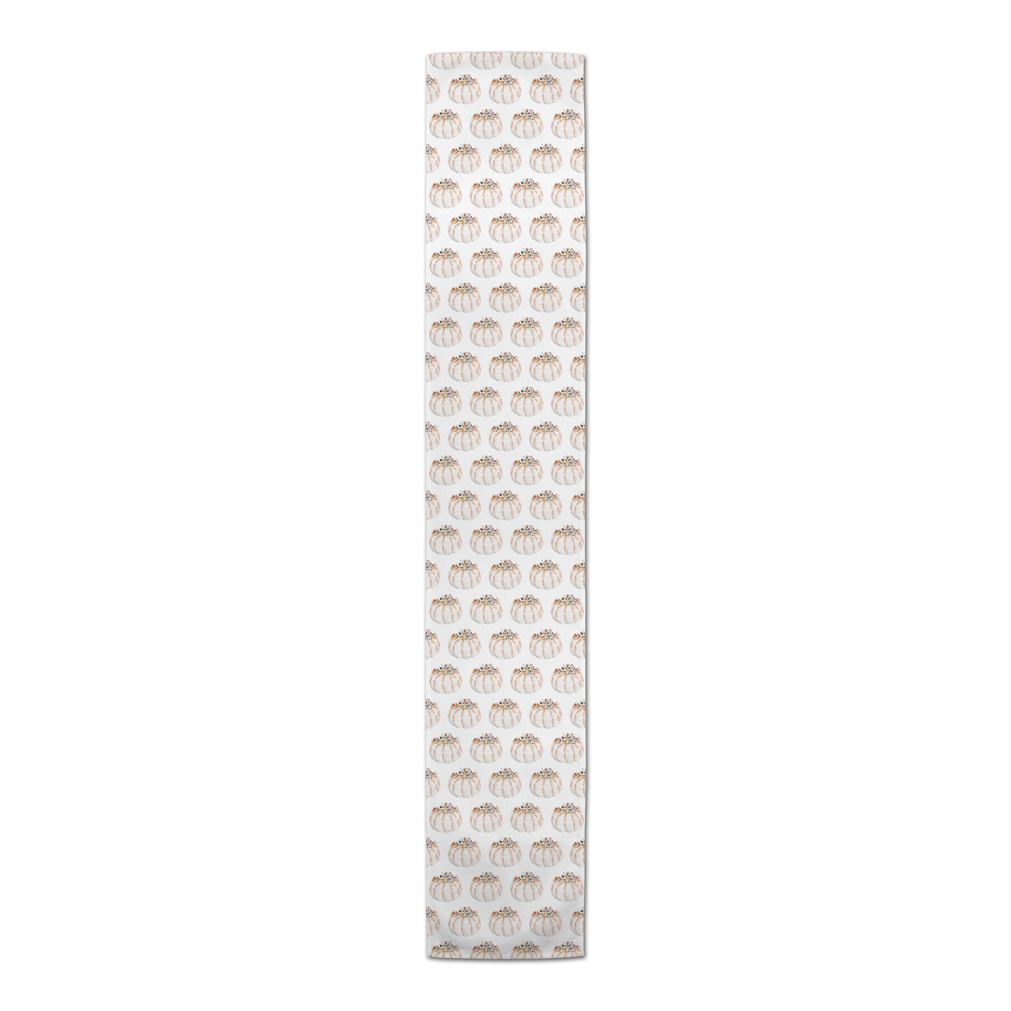 90" Chic Pumpkins Table Runner