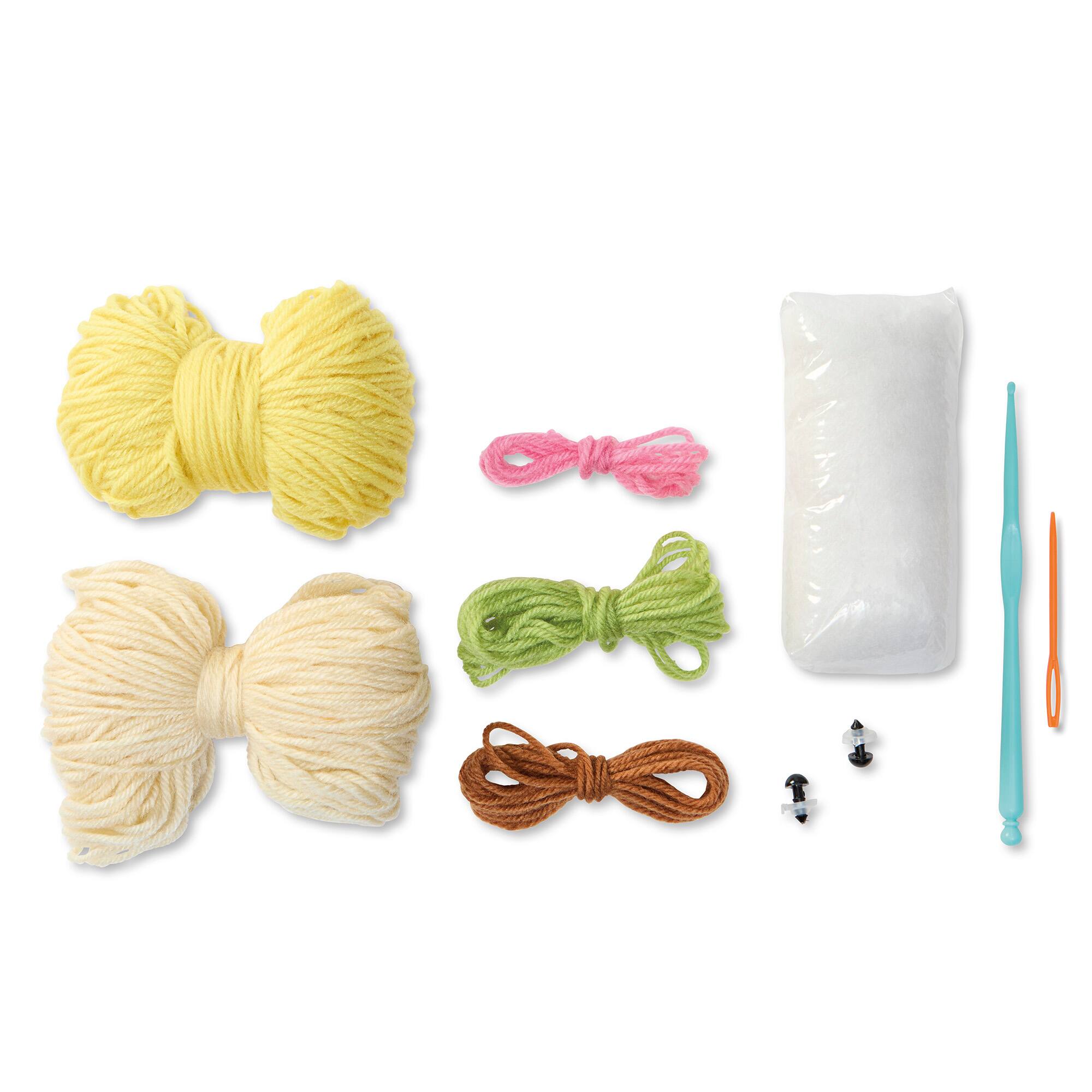 6 Pack: Intermediate Banana Amigurumi Crochet Kit by Loops & Threads®