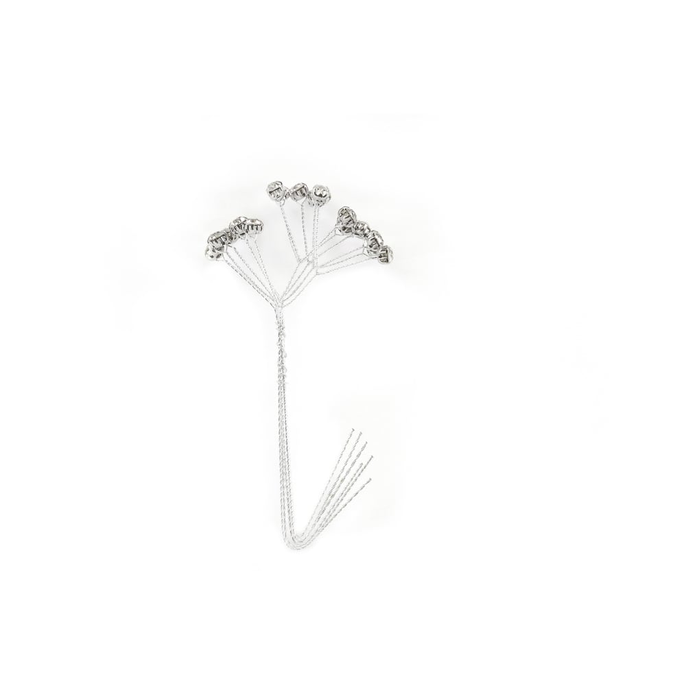 JAM Paper Kara's Kisses Regal Rhinestone Spray Accessory