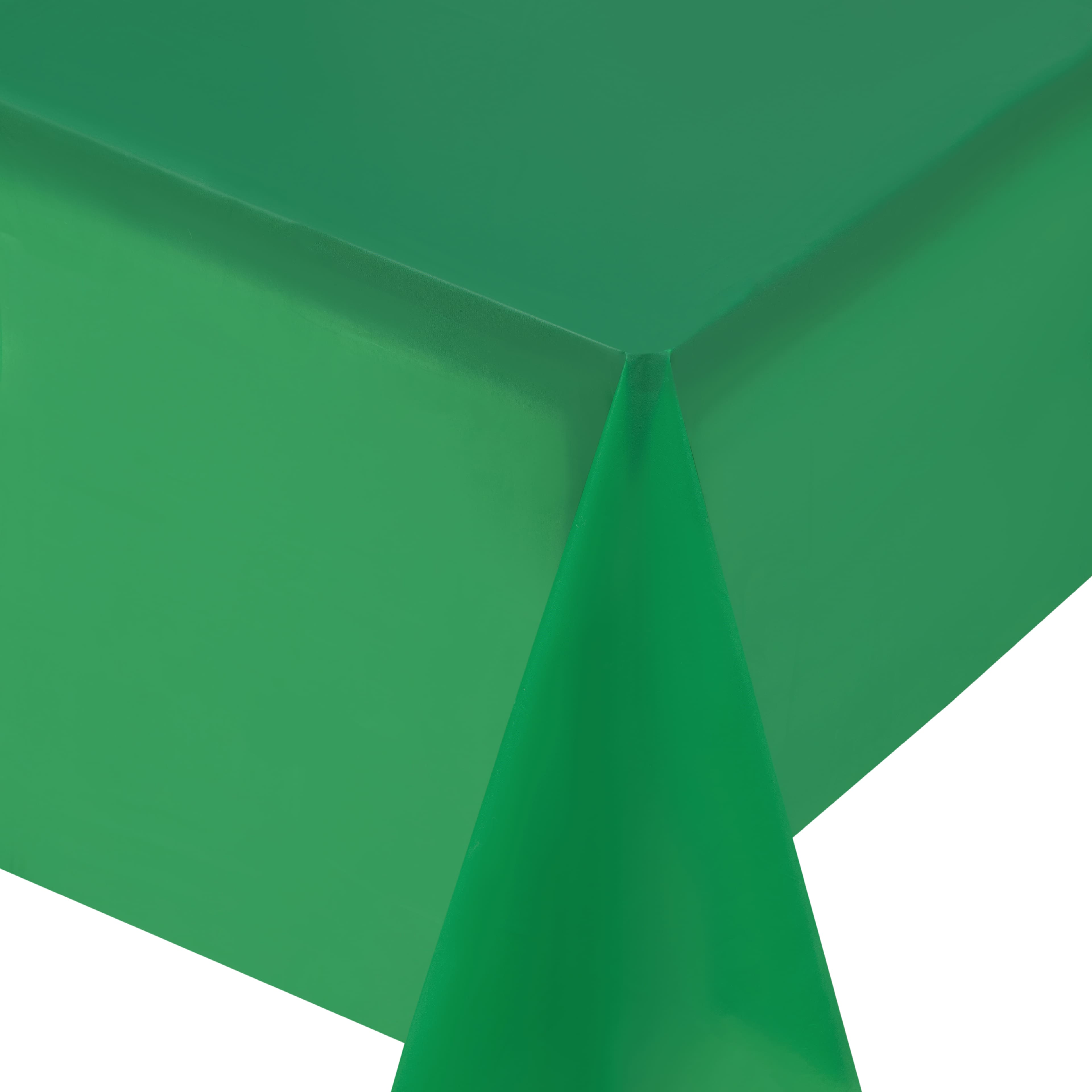 48 Pack: 54" x 108" Solid Plastic Table Cover by Celebrate It™