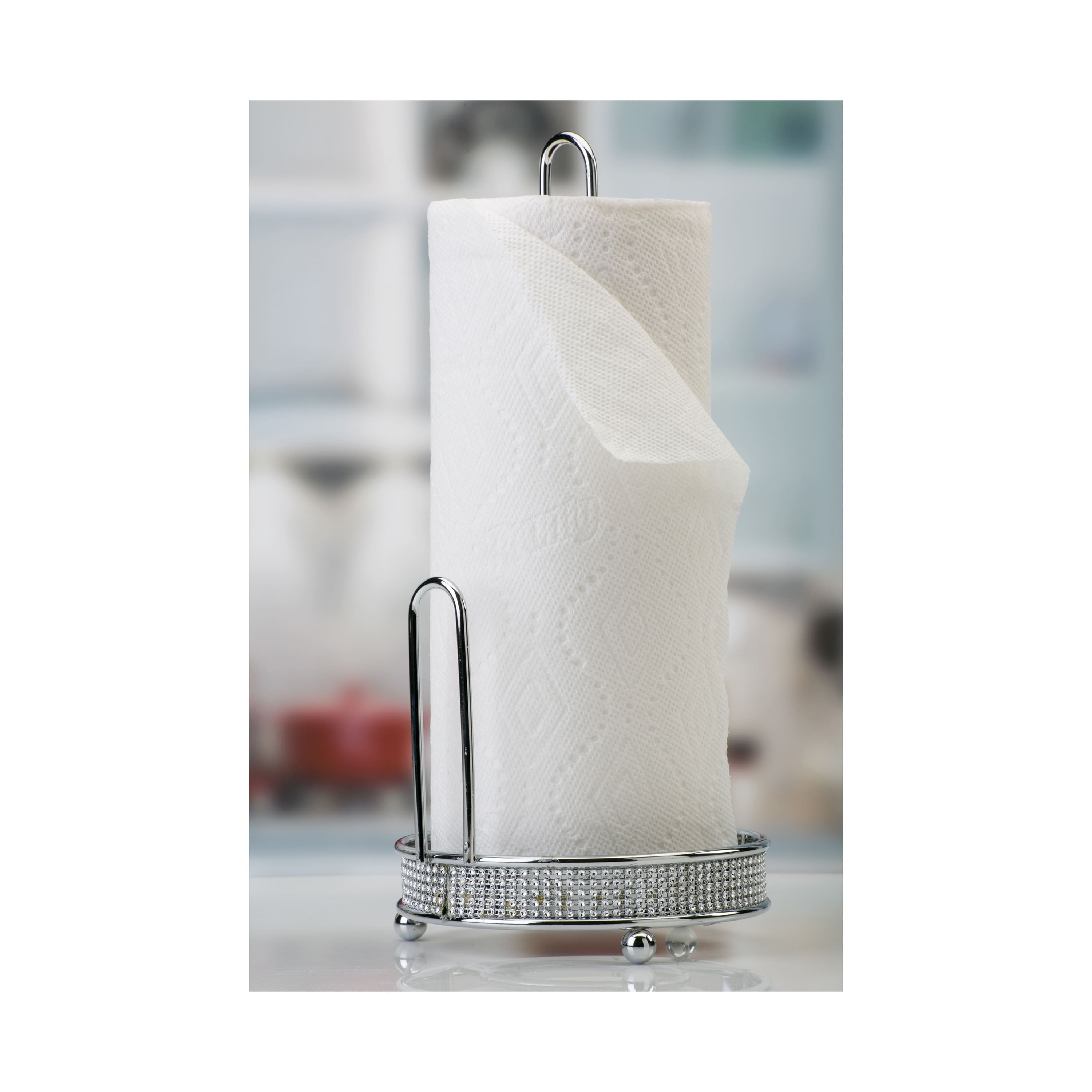 Kitchen Details Pave Diamond Paper Towel Holder