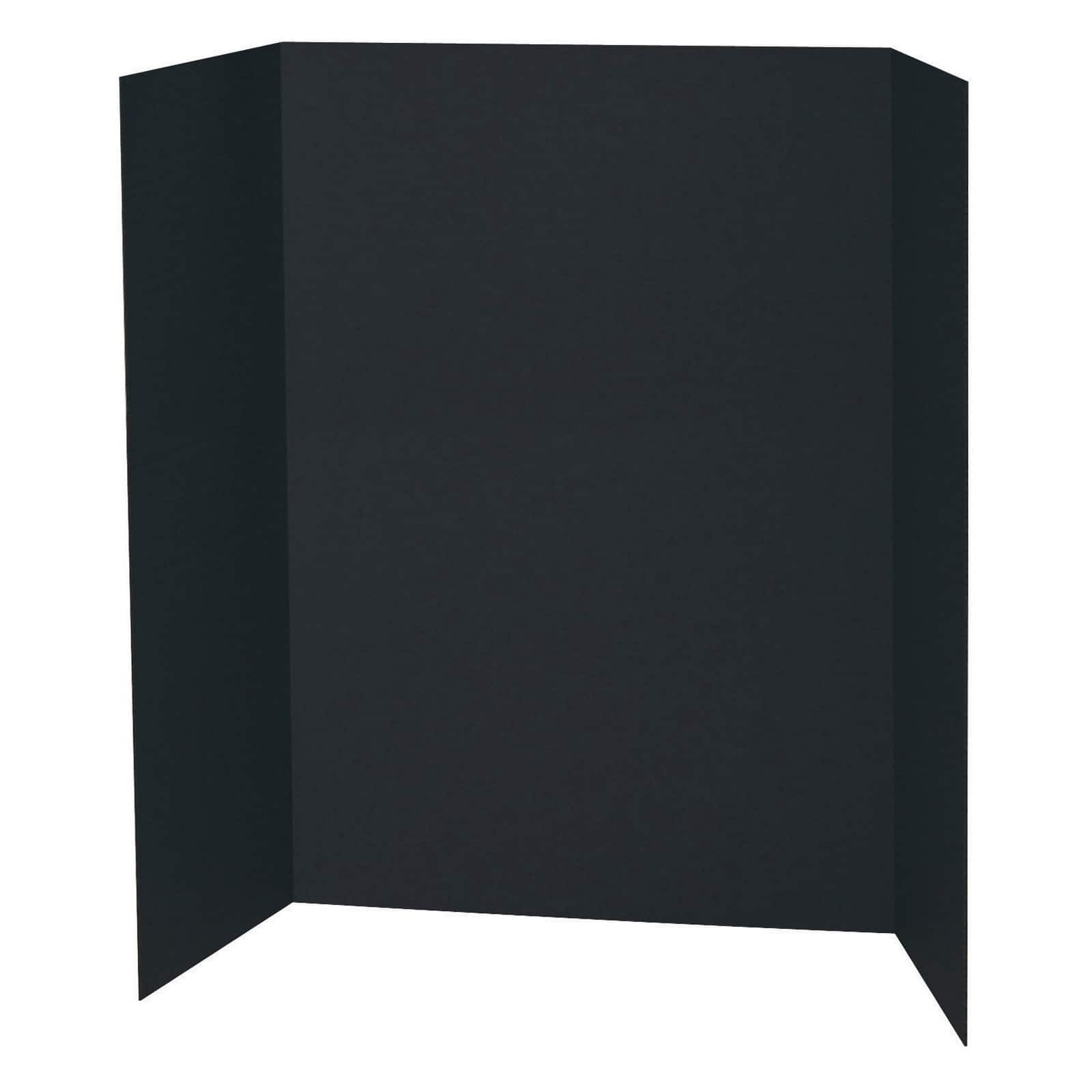 Pacon® Black 48" x 36" Single Wall Presentation Board, 6ct.