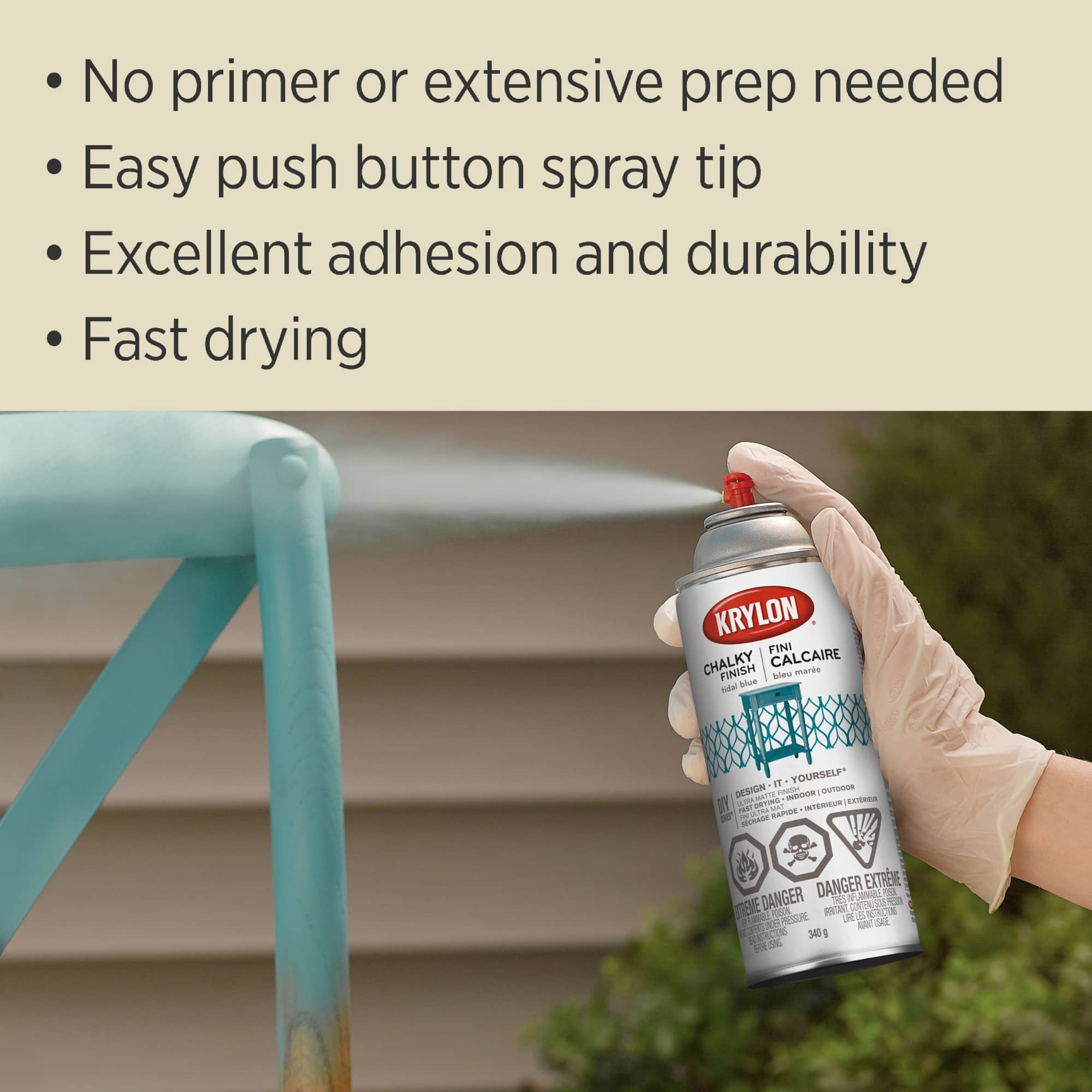 Krylon® Chalky Finish Spray Paint