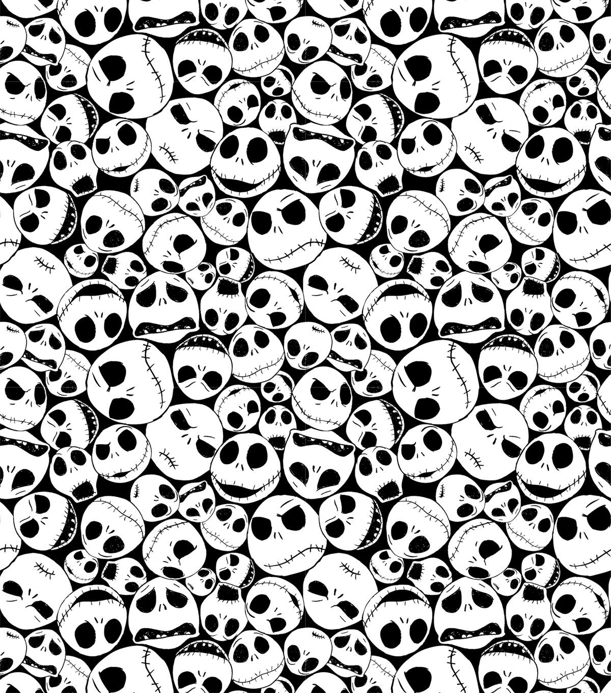 Disney® Nightmare Before Christmas Packed Jack Cotton Fabric