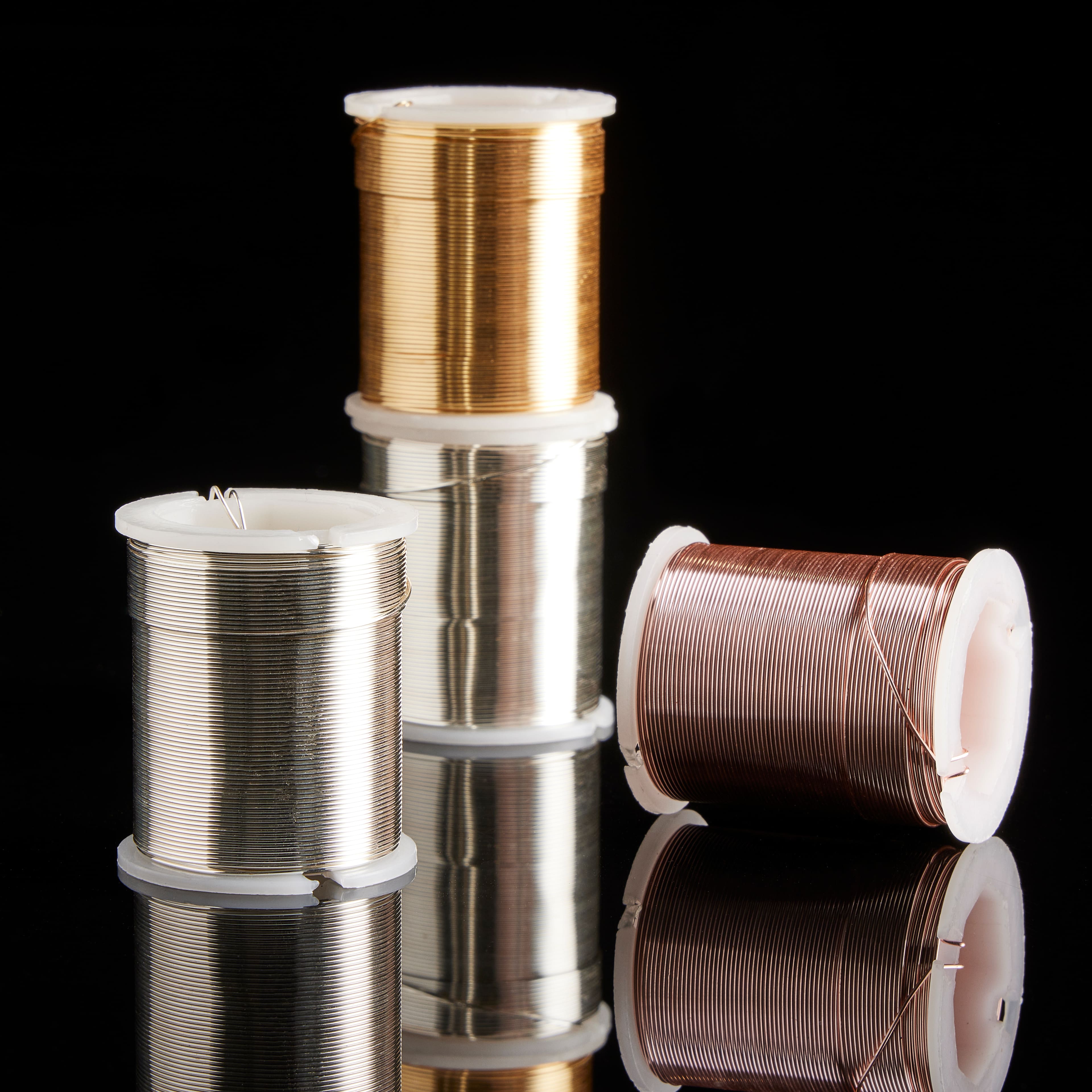 6 Packs: 4 ct. (24 total) 24 Gauge Assorted Jewelry Wire Set by Bead Landing™