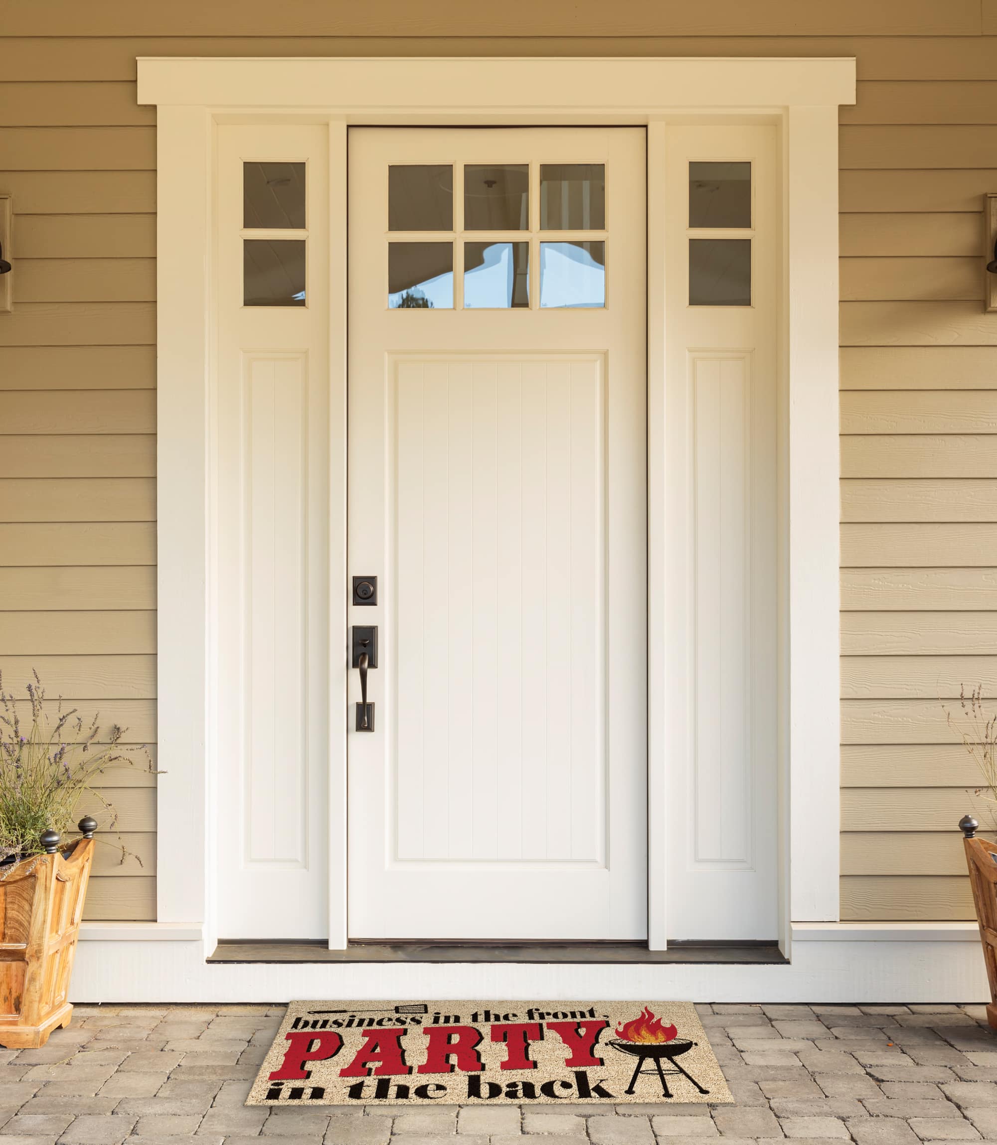 DII® Party In The Back Bbq Doormat