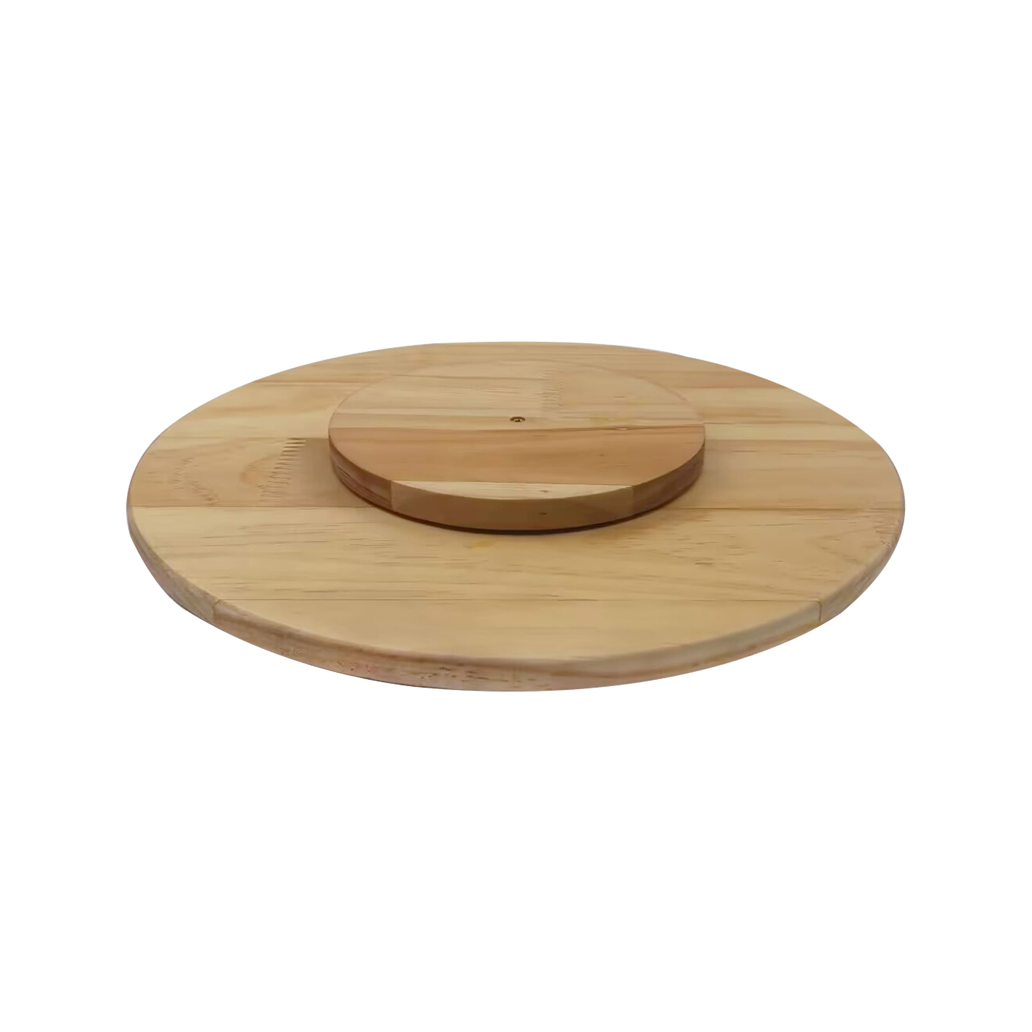 8 Pack: 12" Pinewood Lazy Susan by Make Market®