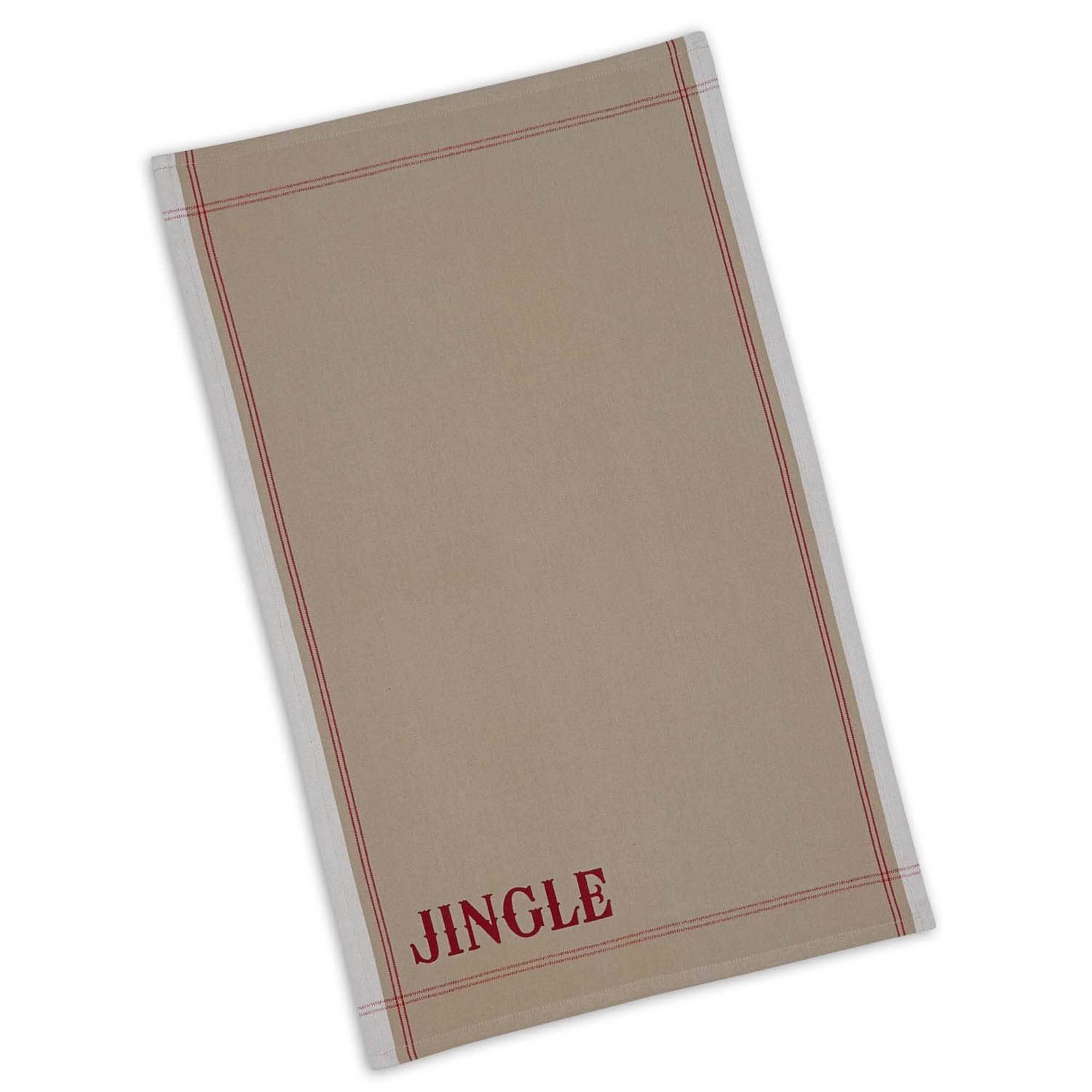DII® Christmas Housewarming Printed Dishtowels Set