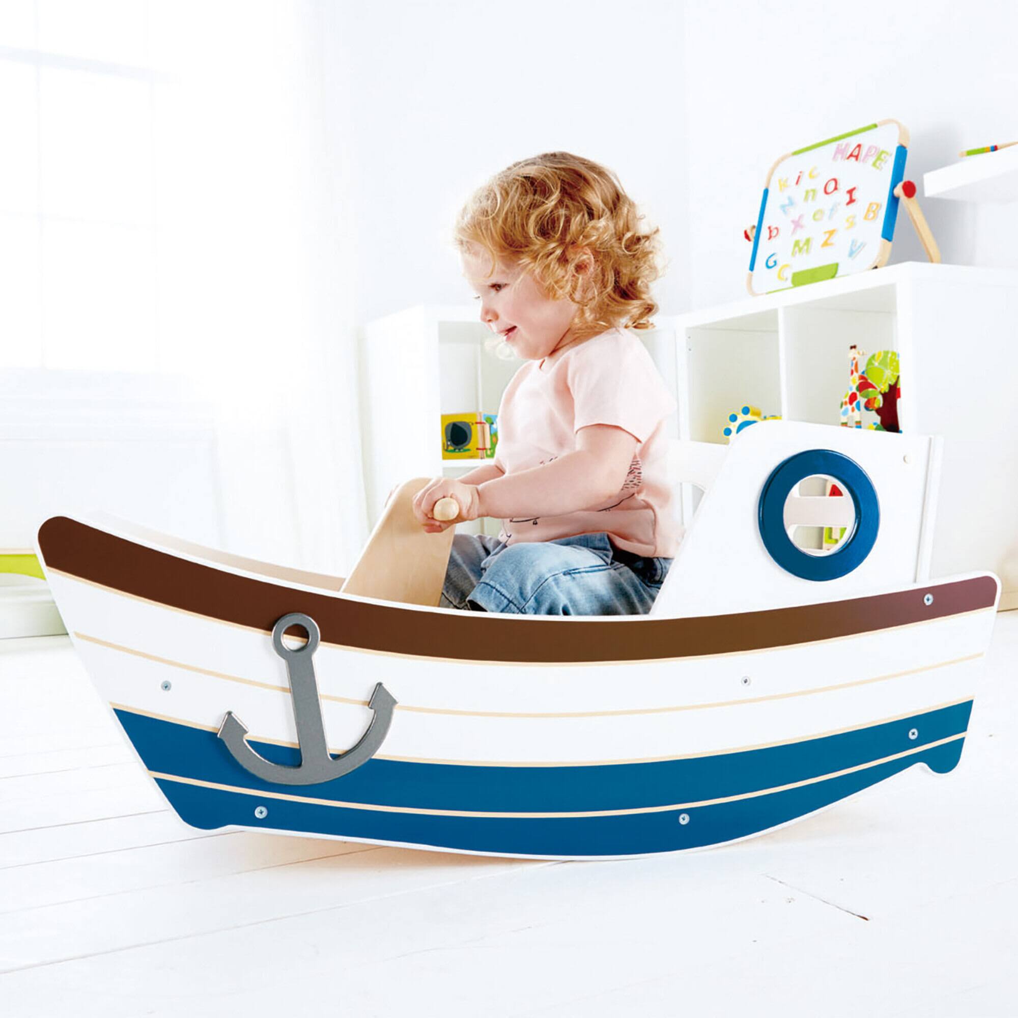 Hape High Seas Wooden Toddler Rocking Ride-On