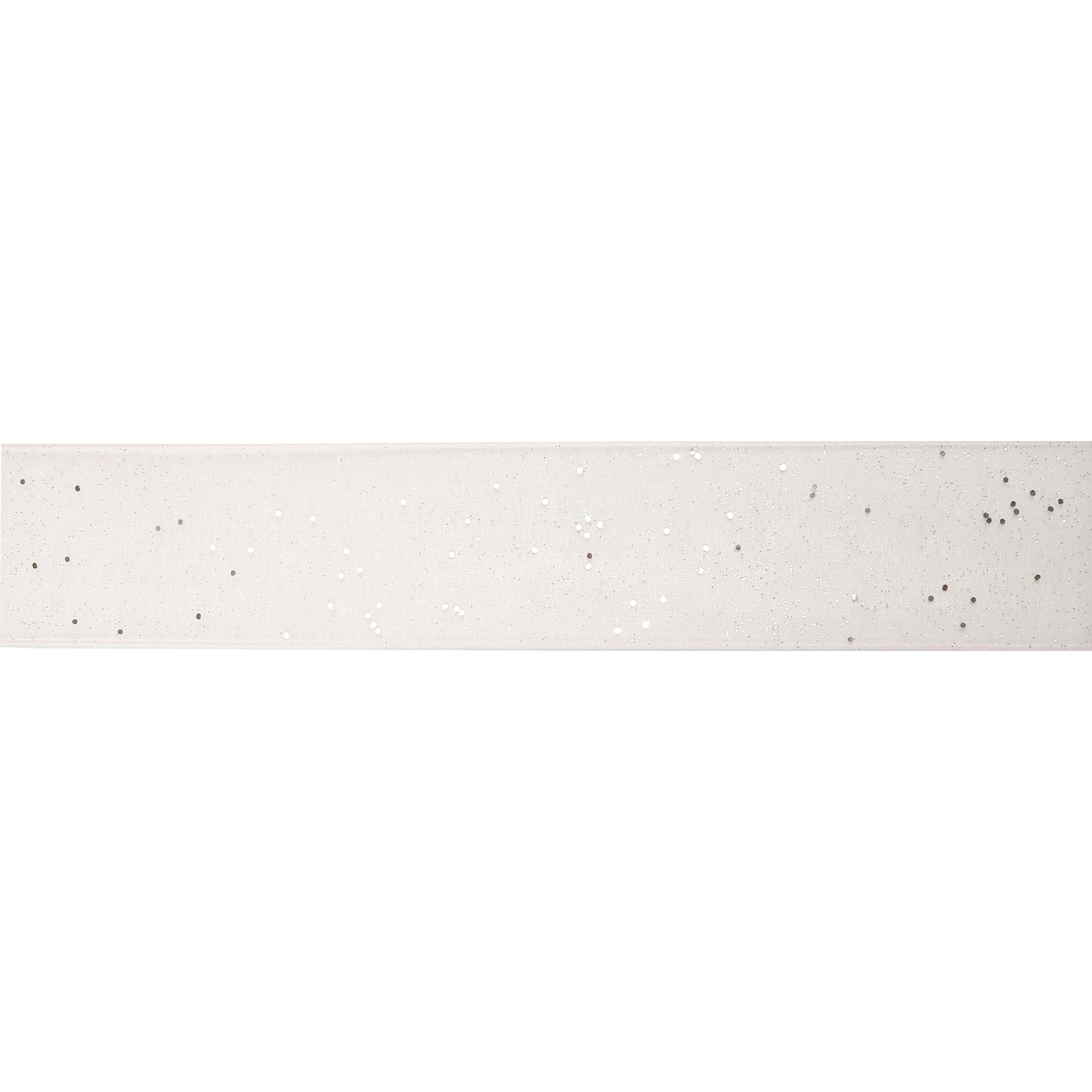 1.5" x 3yd. Sheer Glitter Ribbon by Celebrate It®