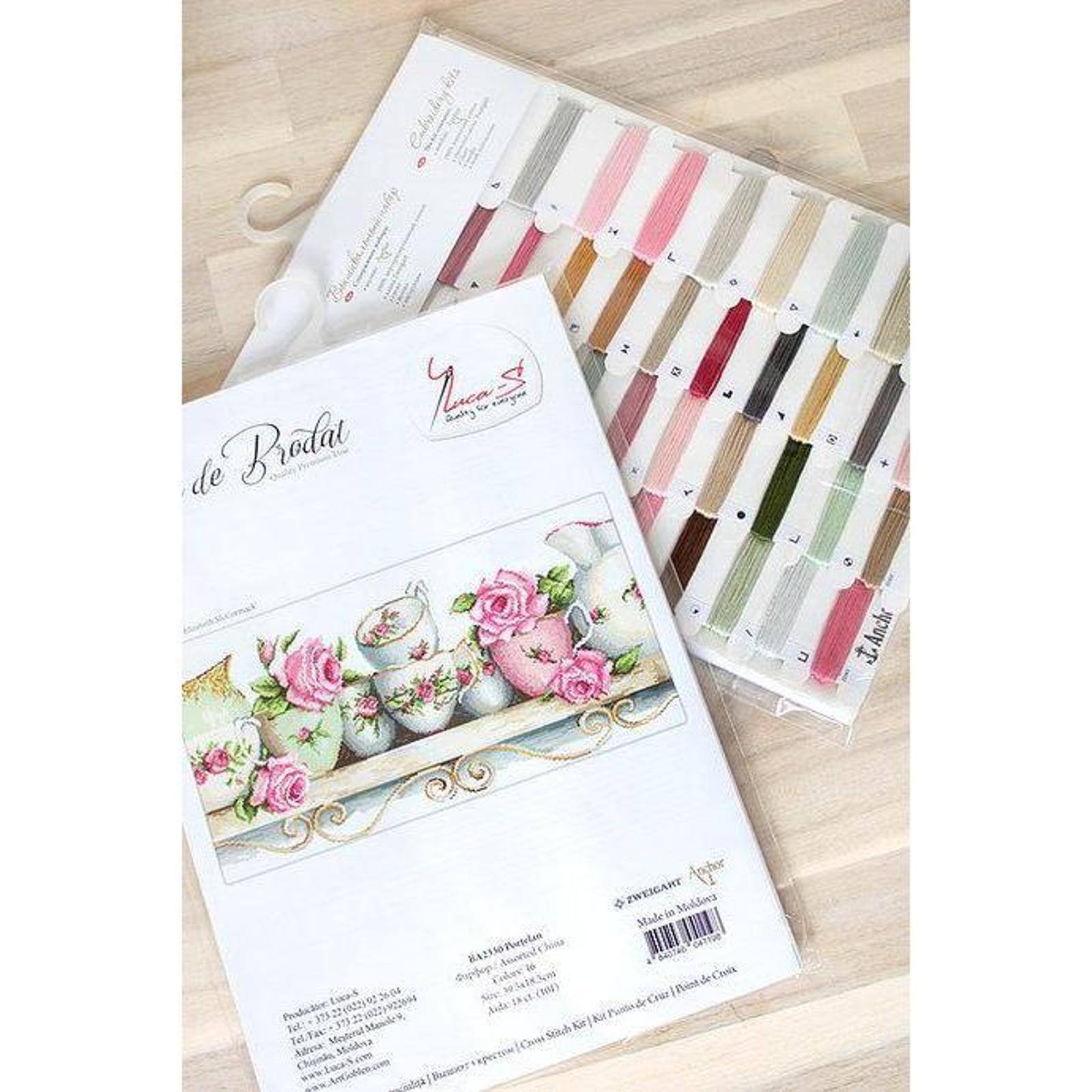 Luca-s Assortedchina Counted Cross Stitch Kit