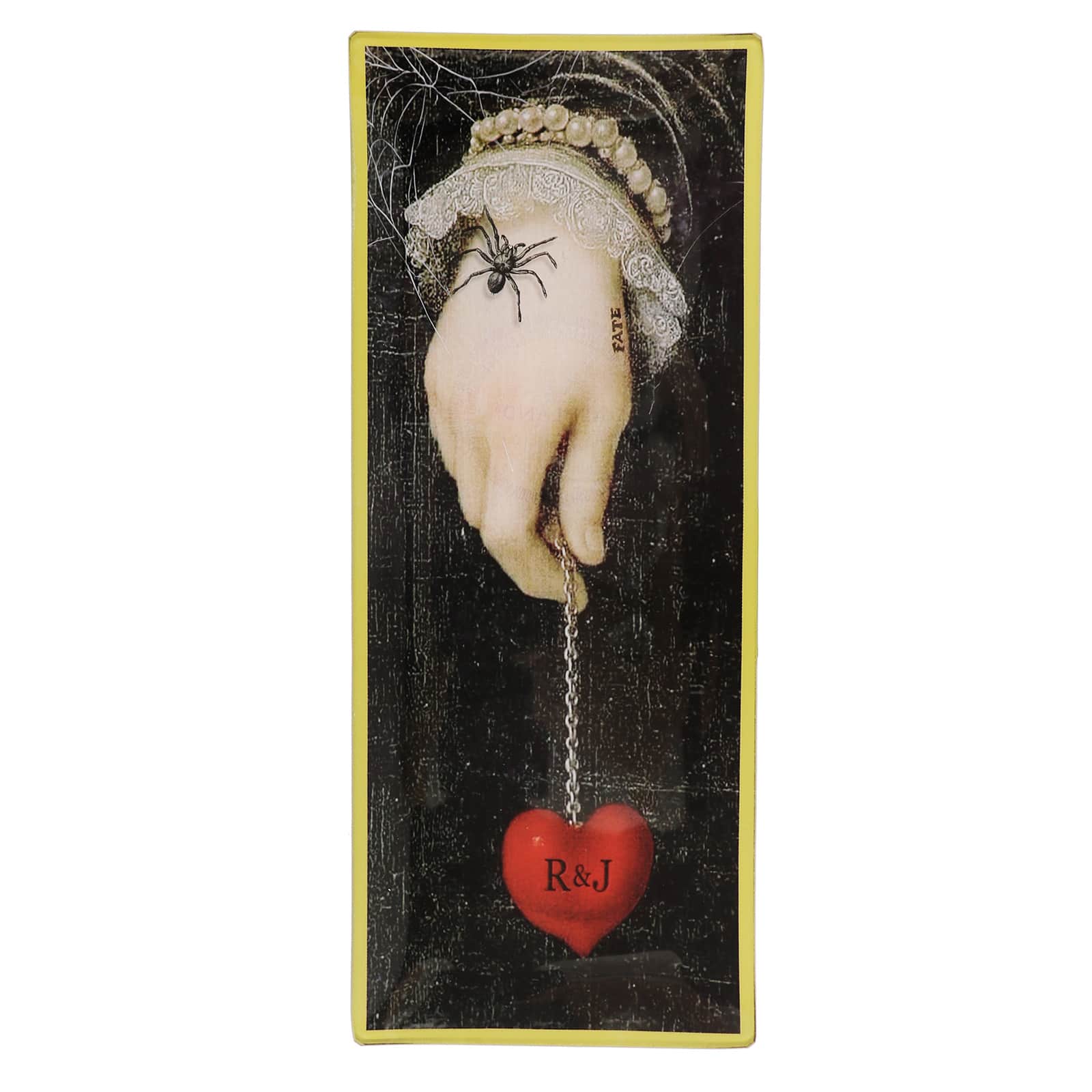 Assorted 10.5" Romeo & Juliet Glass Trinket Plate, 1pc. by Ashland®