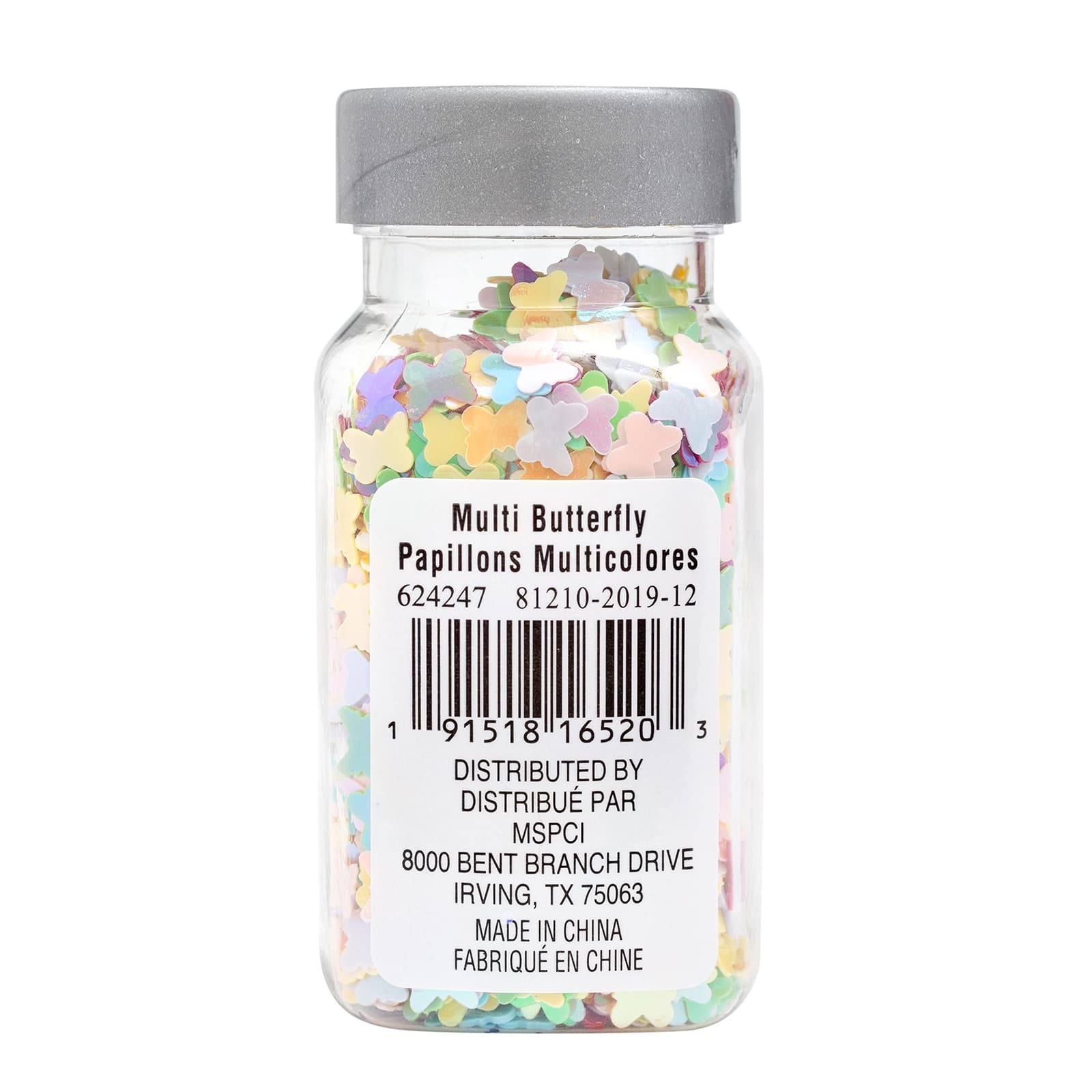 Multi Butterfly Specialty Polyester Glitter by Recollections™