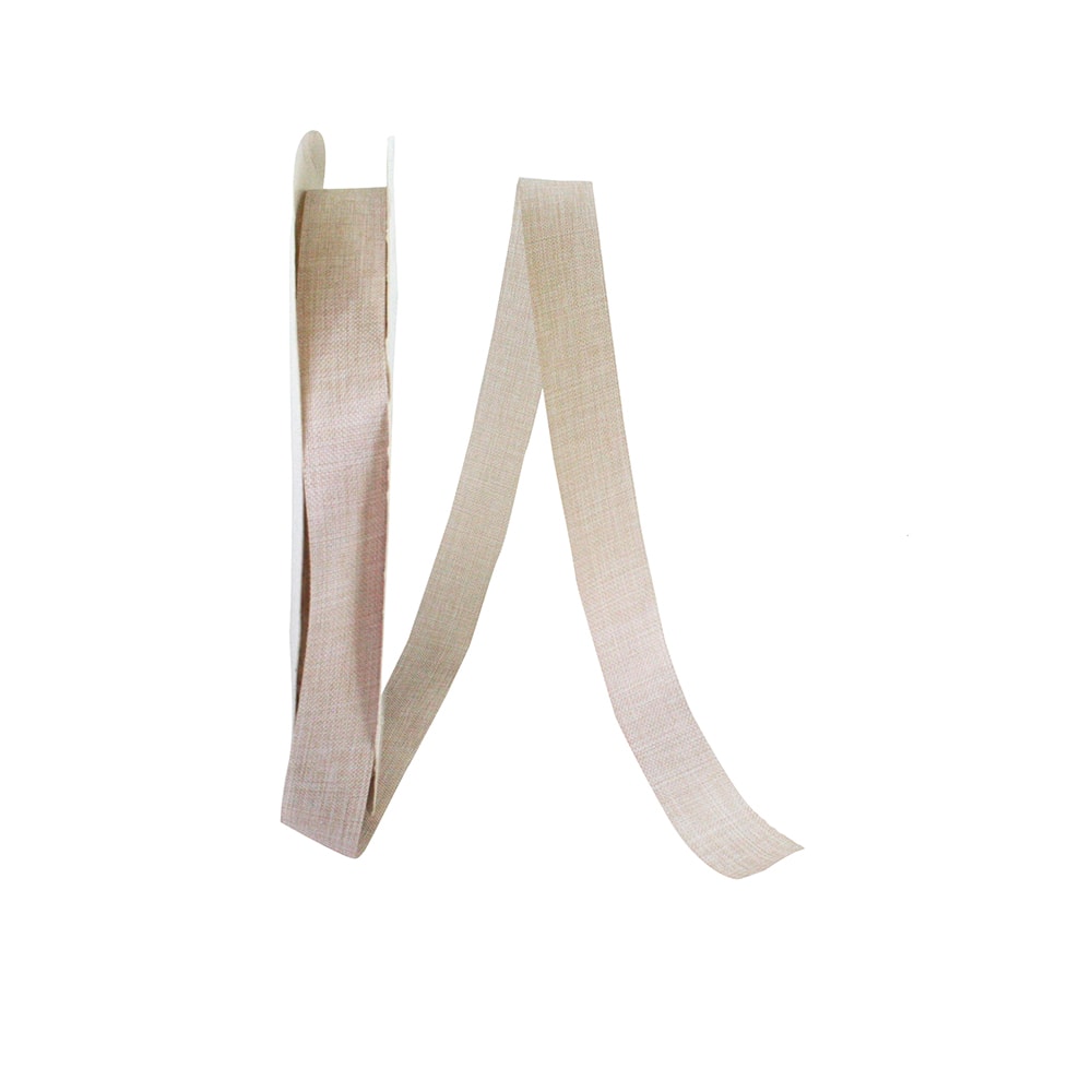 Reliant 7/8" x 100yd. Natural Allure Linen Ribbon