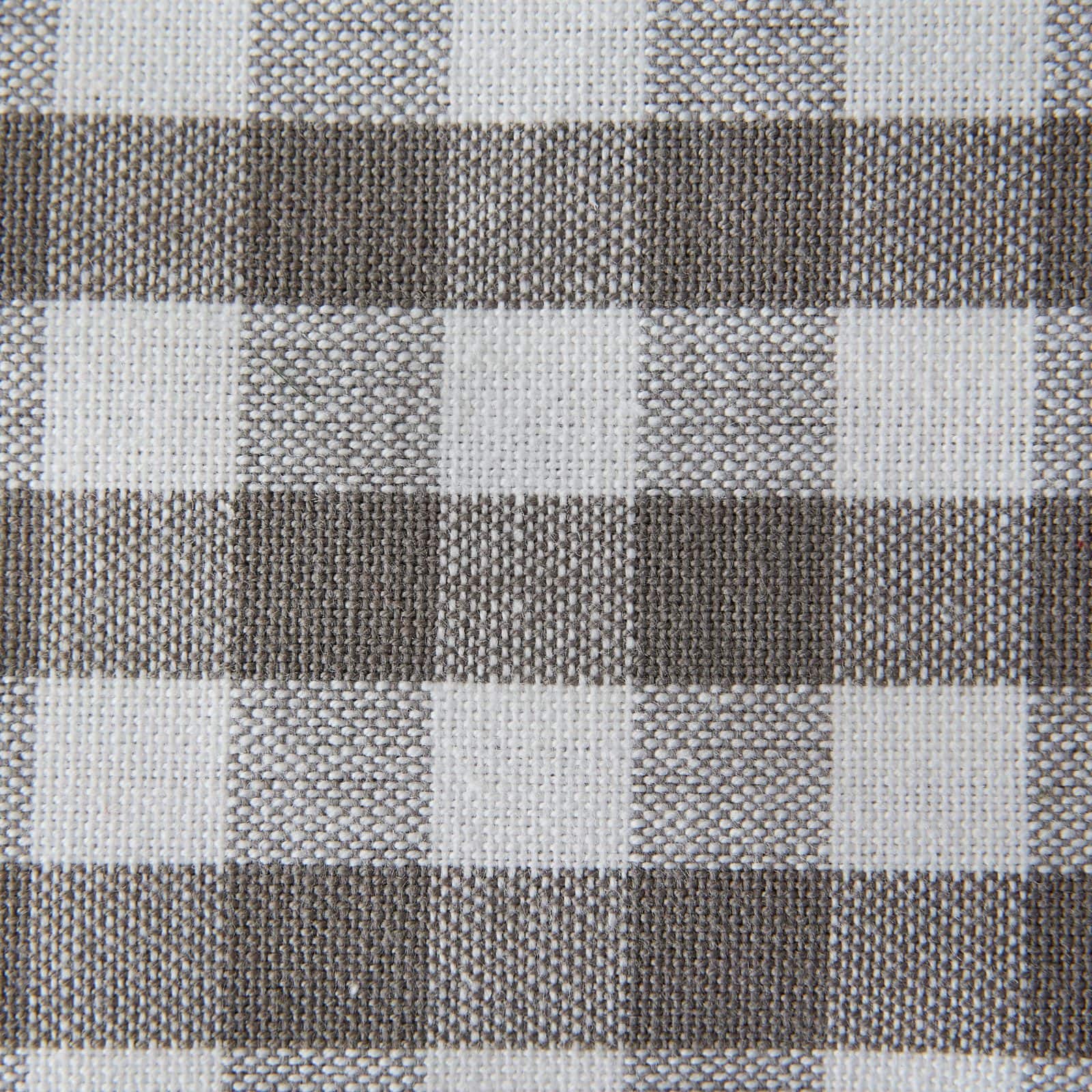 DII® Gray & White Reversible Gingham & Buffalo Check Placemat Set, 4ct.