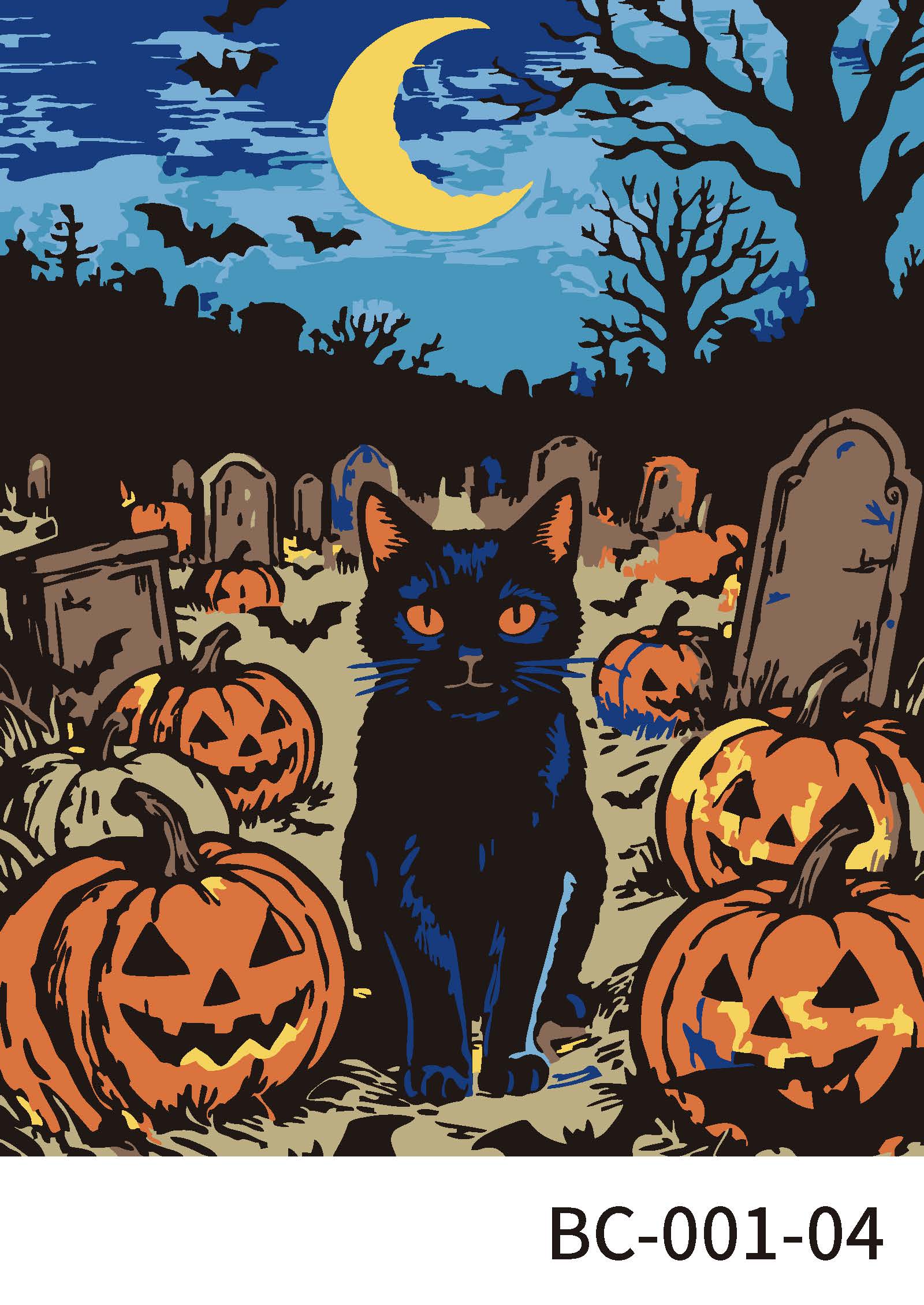 Black Cats Paint Marker-by-Number Kit by Artist's Loft®