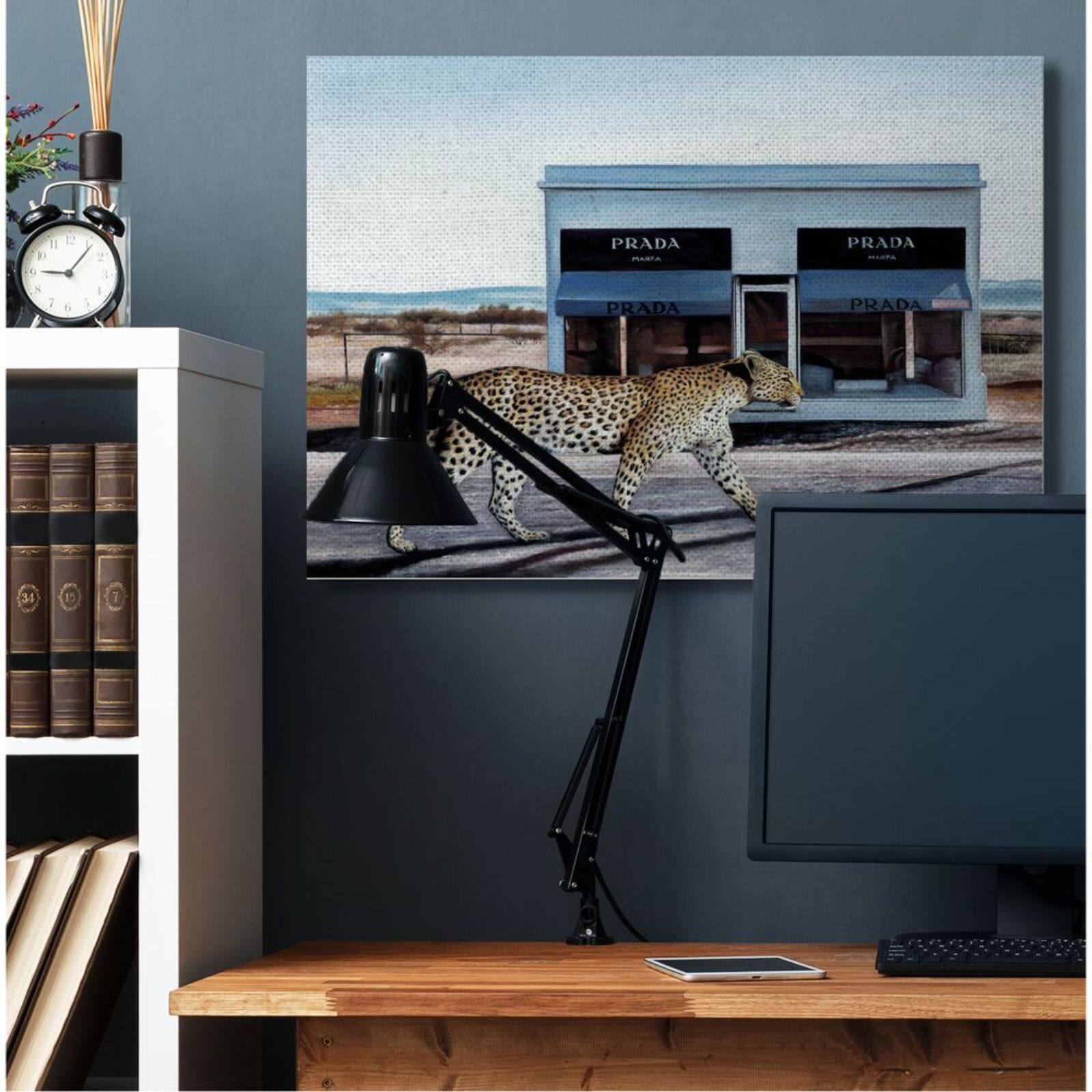 Stupell Industries Fashion Store Cheetah Canvas Wall Art